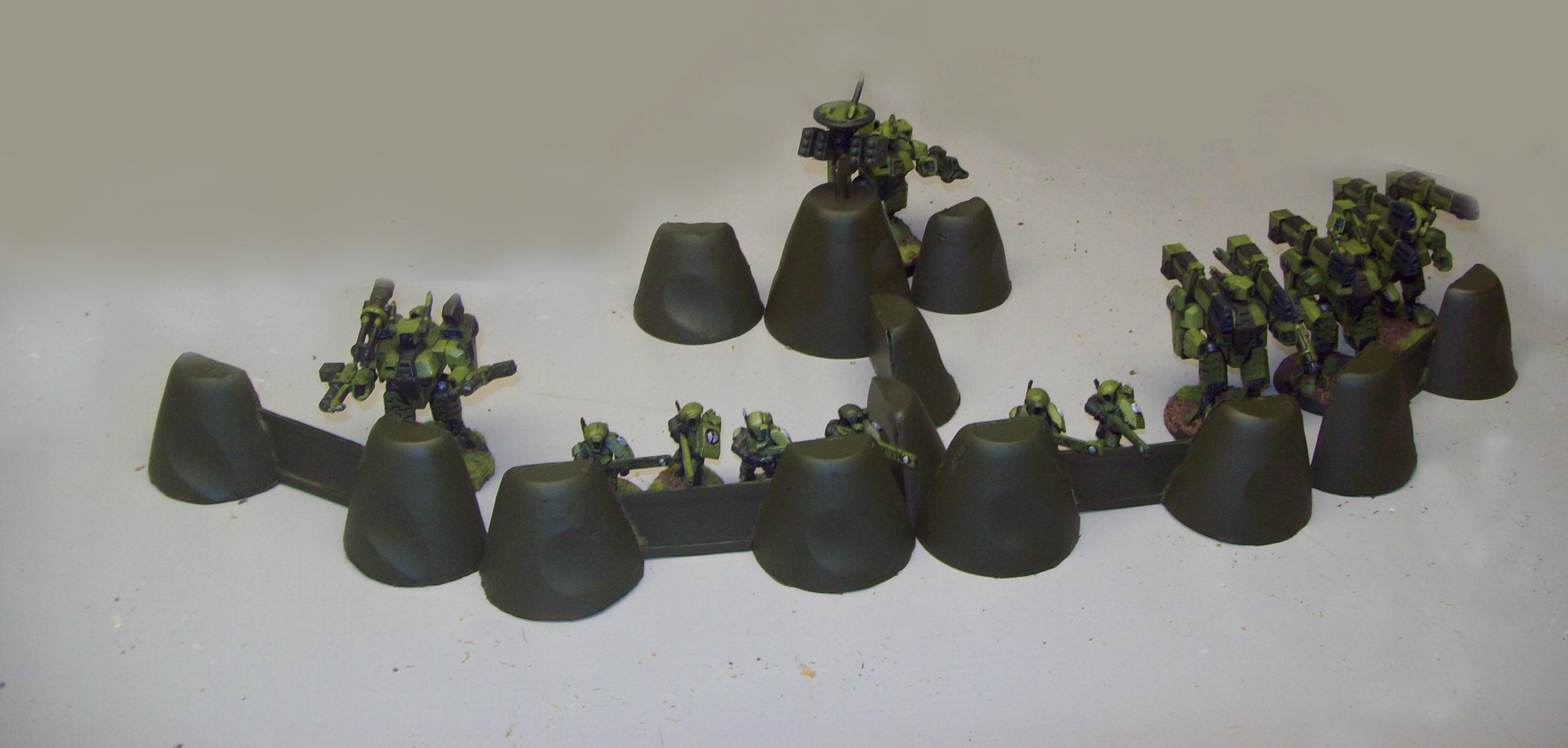 Aegis Defense Line, Scratch Build, Tau