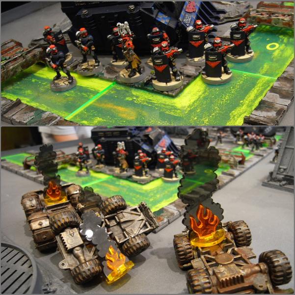 Adeptus Arbites, Canal, Chemical, Orks, Trukk