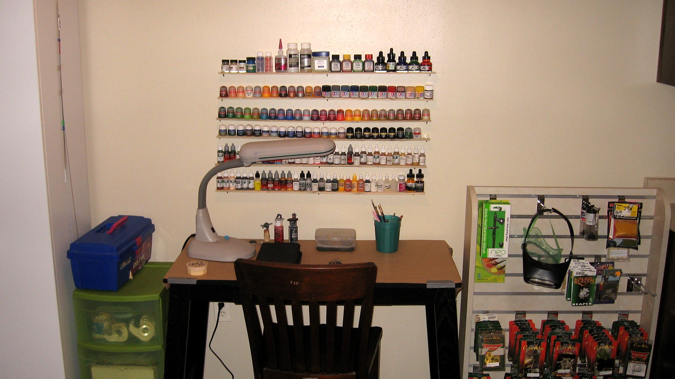 Area, Craft, Desk, Hobby, Nook, Painting