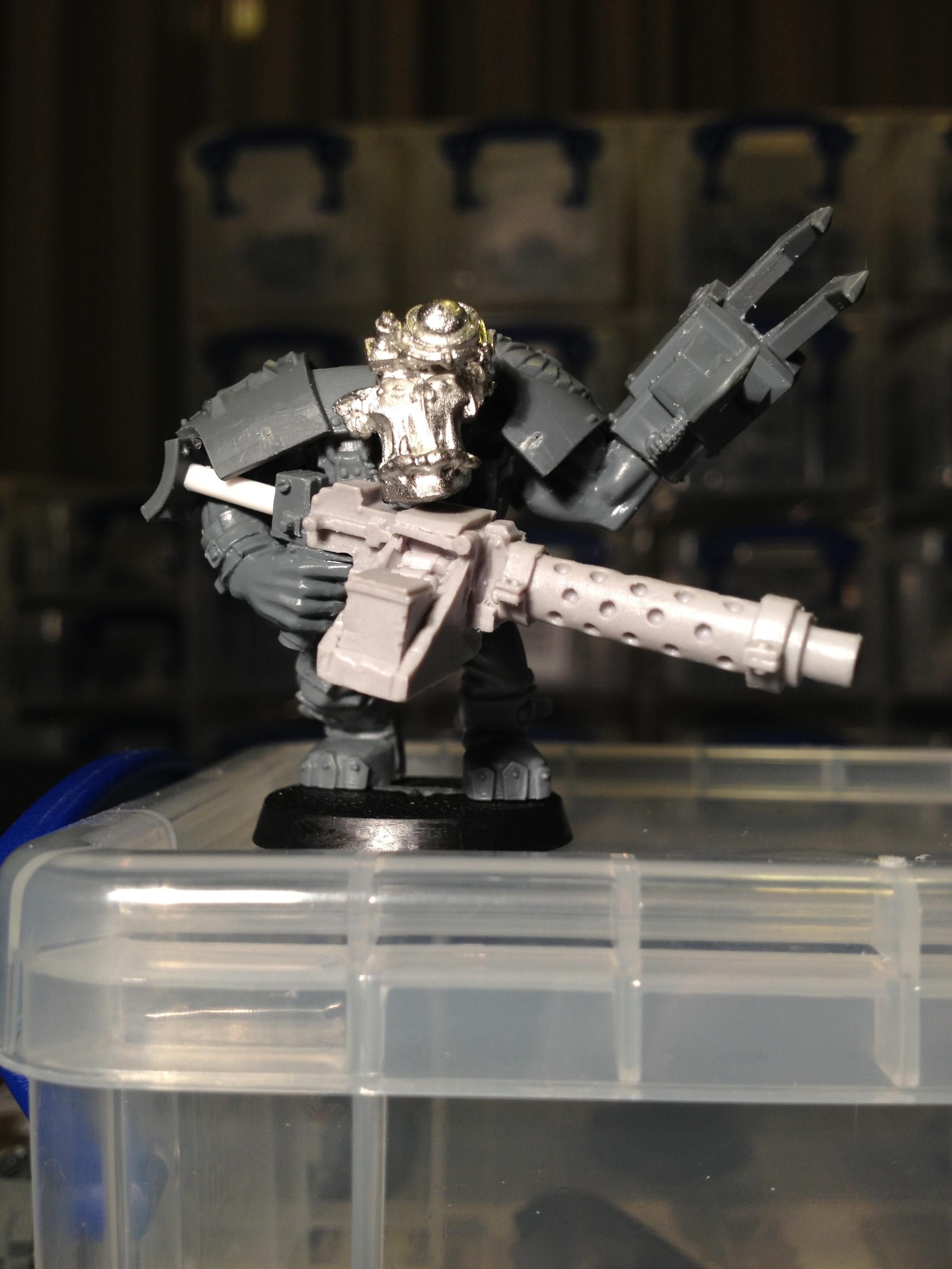 Da Dark Angelz, Nob, Orks, Warhammer 40,000, Work In Progress