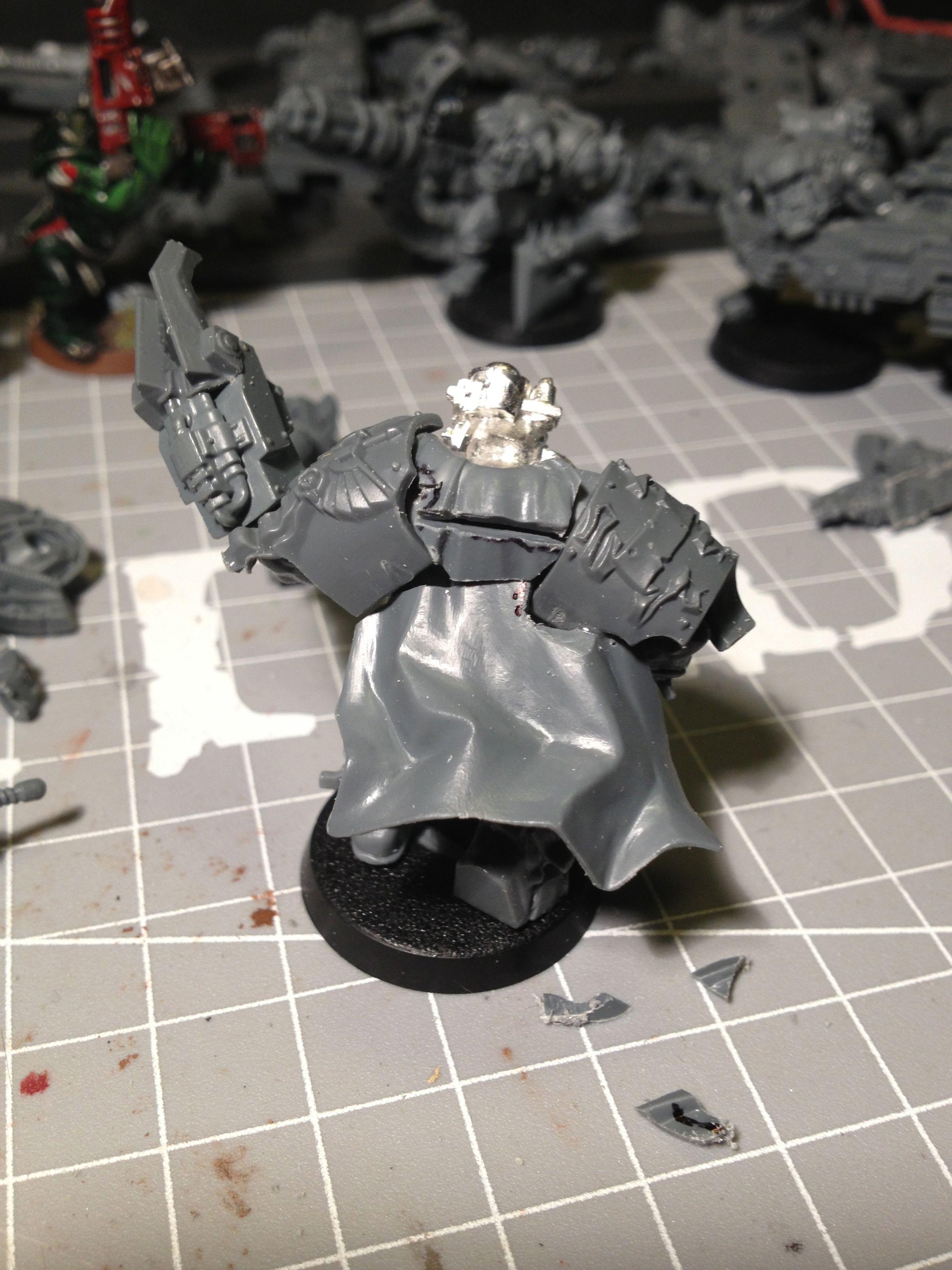Da Dark Angelz, Nob, Orks, Work In Progress