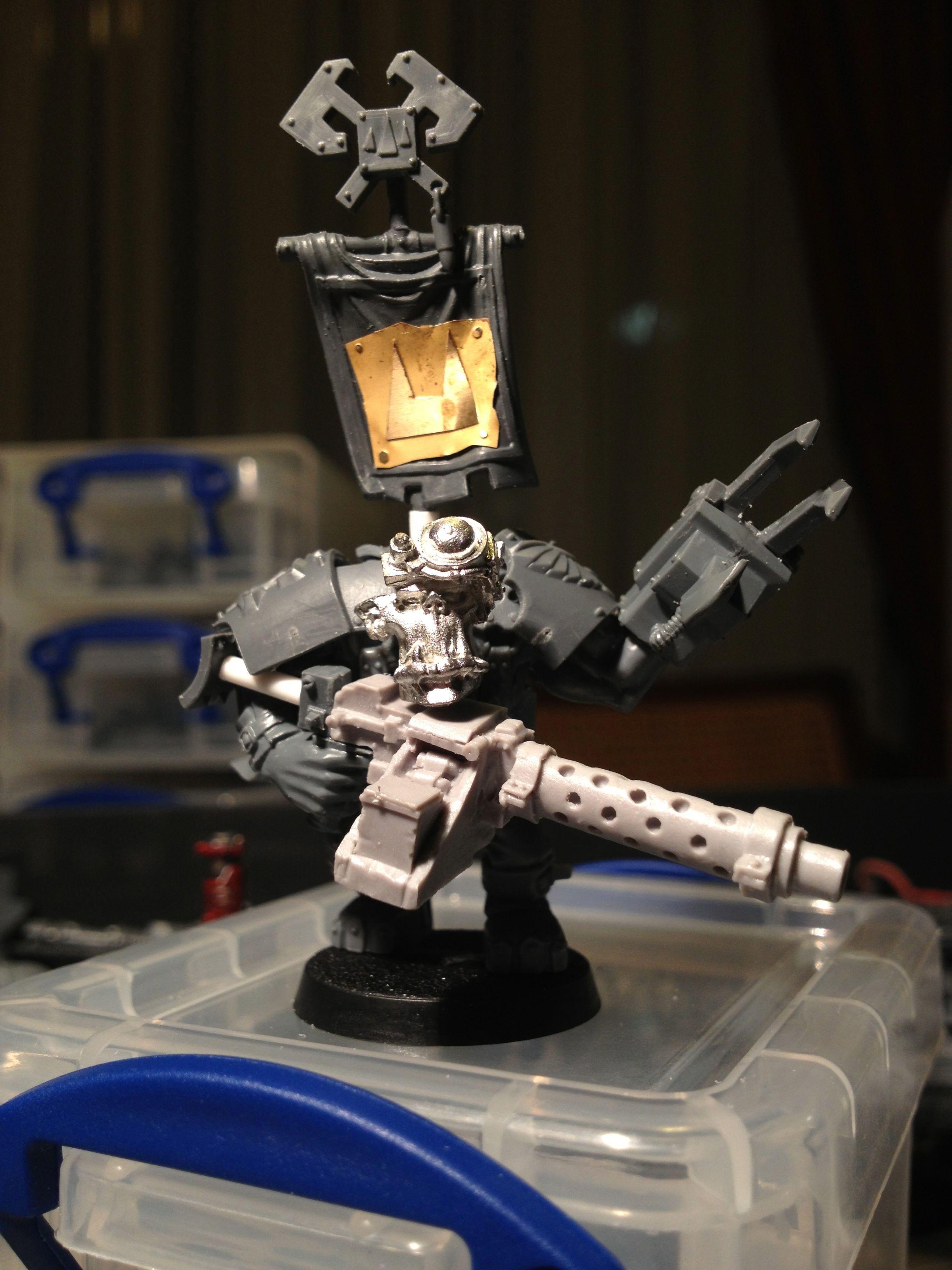 Da Dark Angelz, Nob, Orks, Work In Progress