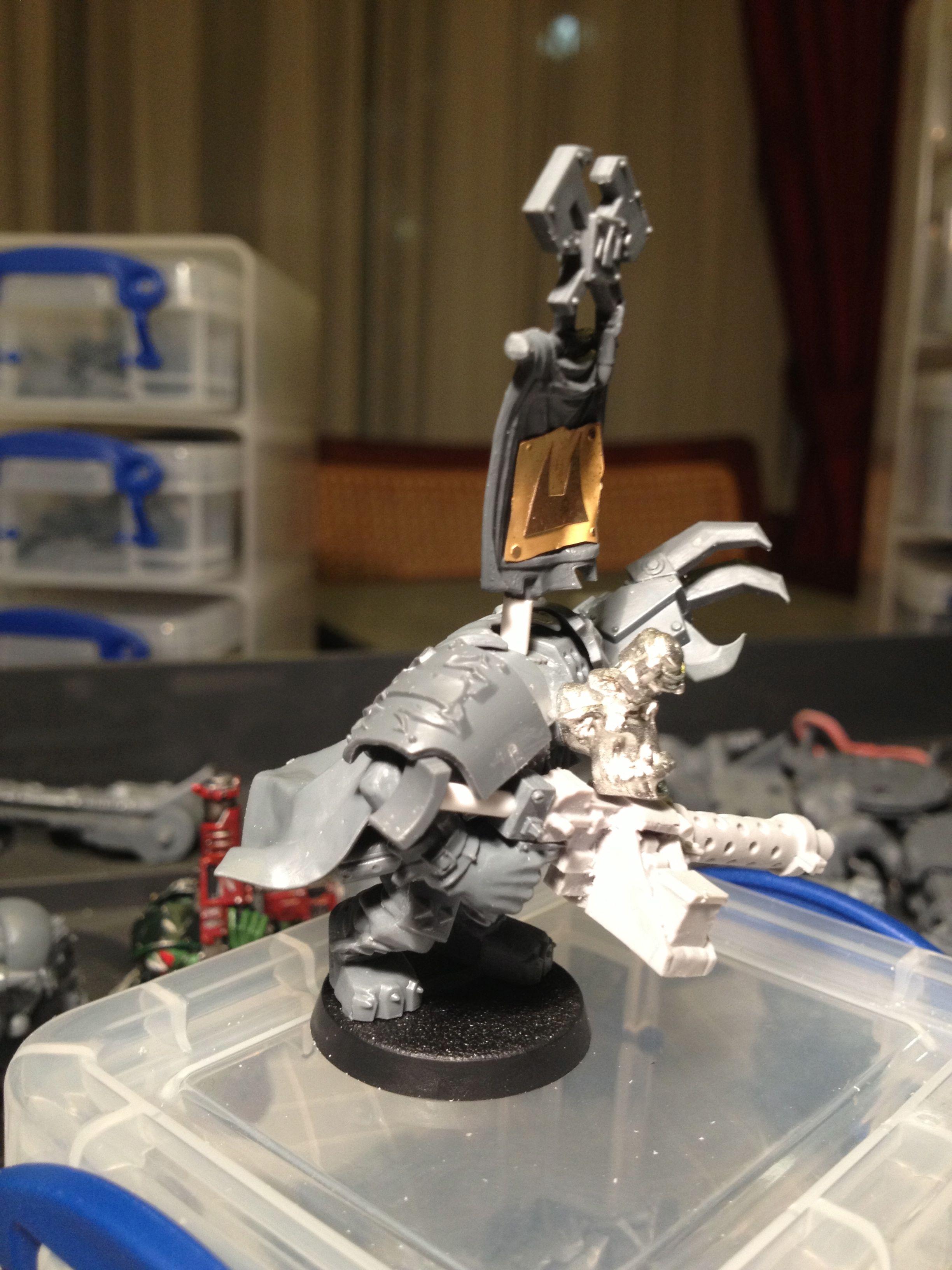 Da Dark Angelz, Nob, Orks, Work In Progress