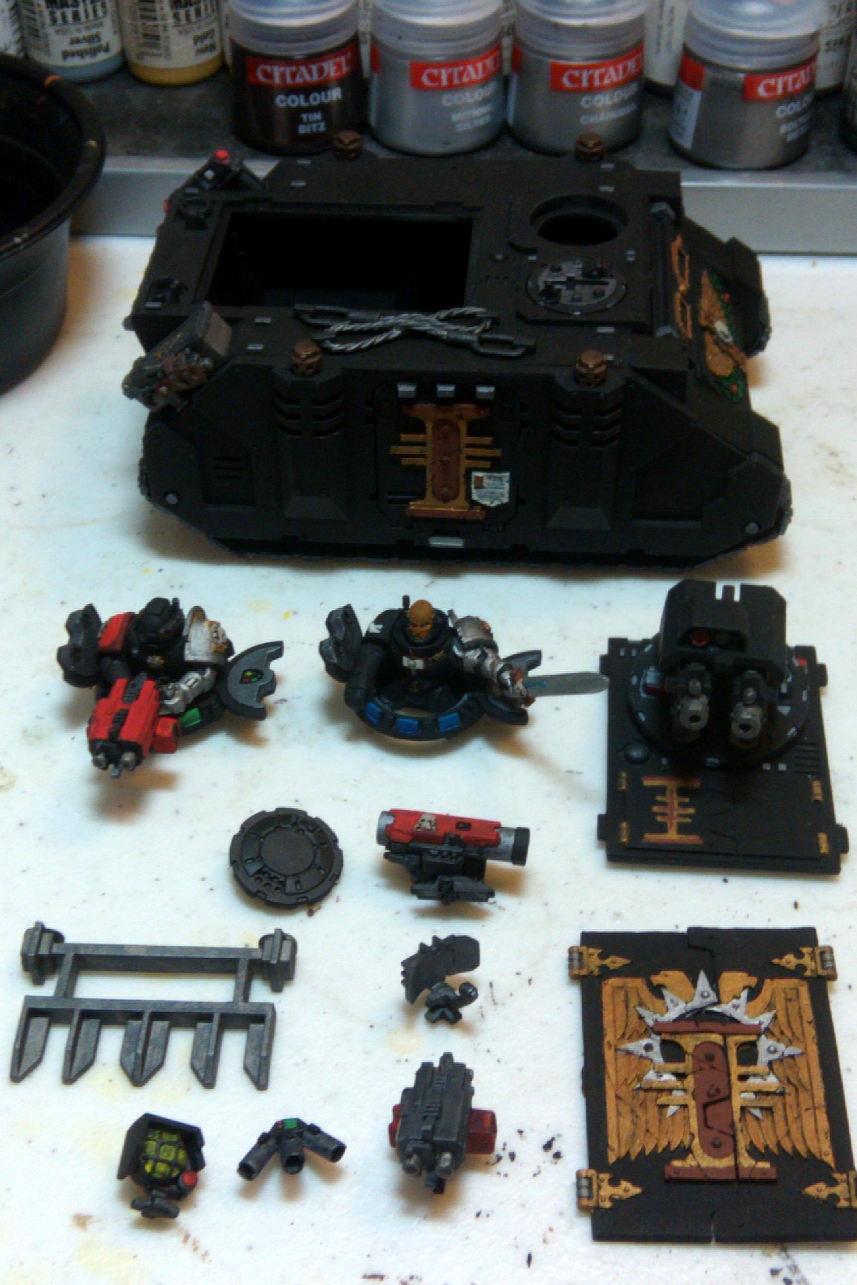 Bits, Dedicated Transport, Forge World, Heavy Bolter, Inquisitor, Razor Back, Razorback, Rhino, Transport