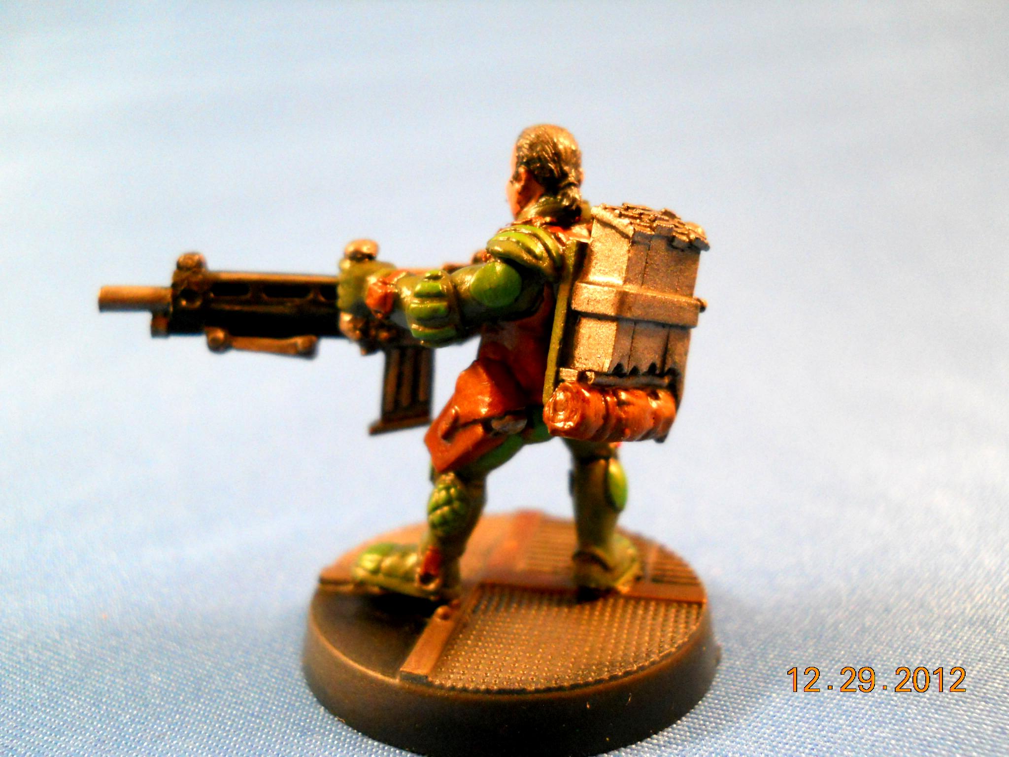 Necromunda, Van Saar Heavy (Rear)