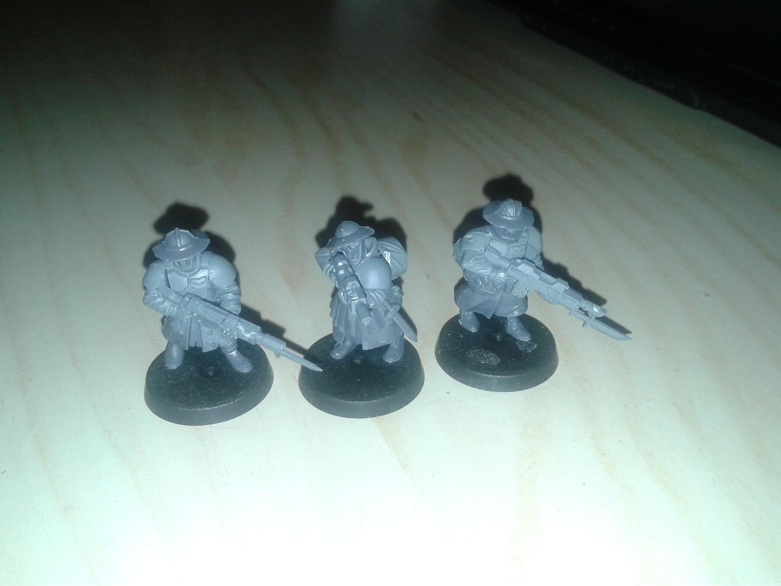 Bretonnians, Brettonian 40k, Brettonian Conversion, Imperial Guard, Imperial Guard Conversion