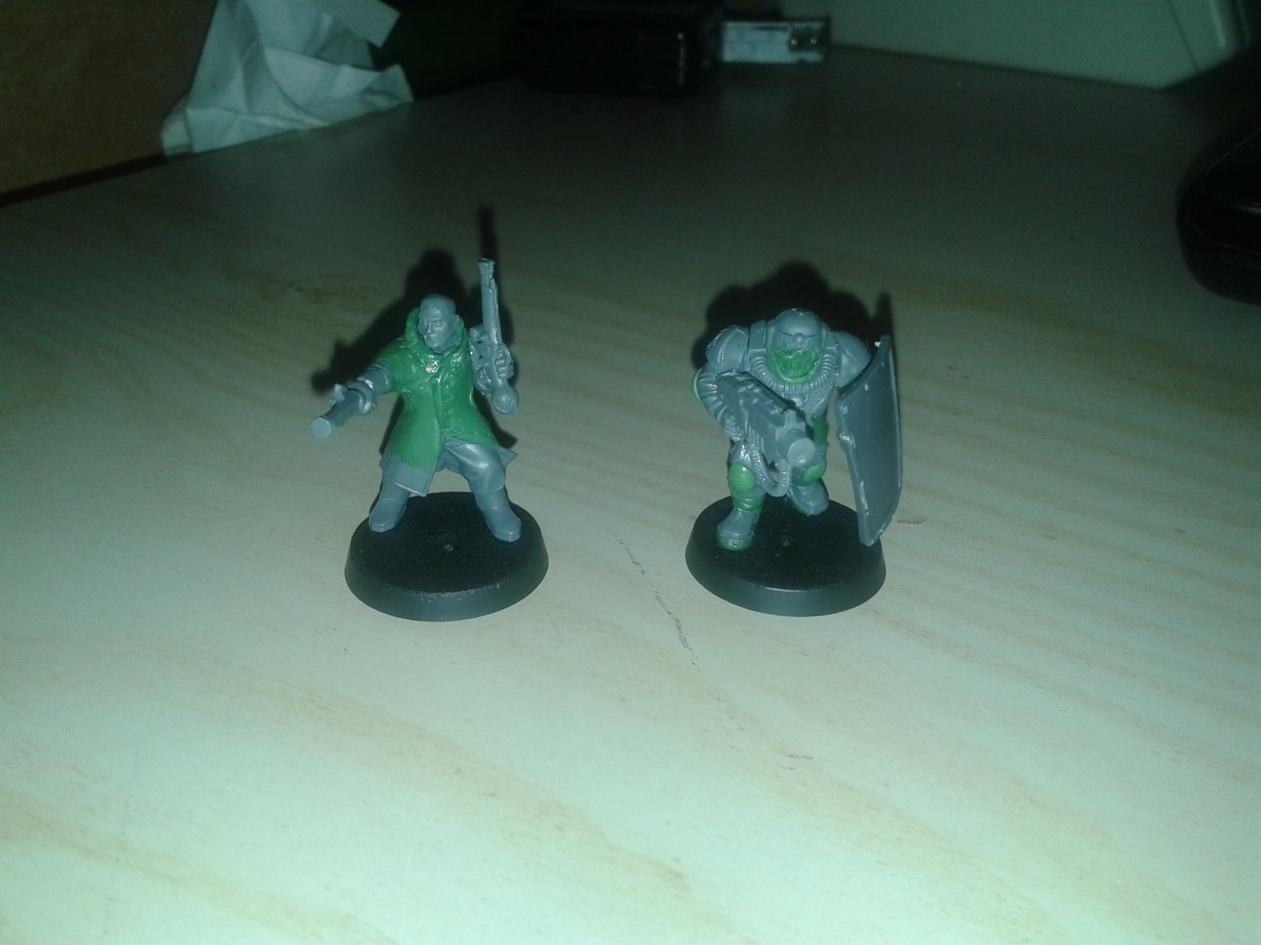 Bretonnians, Brettonian 40k, Brettonian Conversion, Imperial Guard, Imperial Guard Conversion