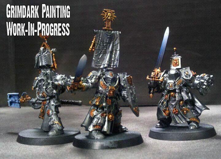Grey Knight Characters WiP