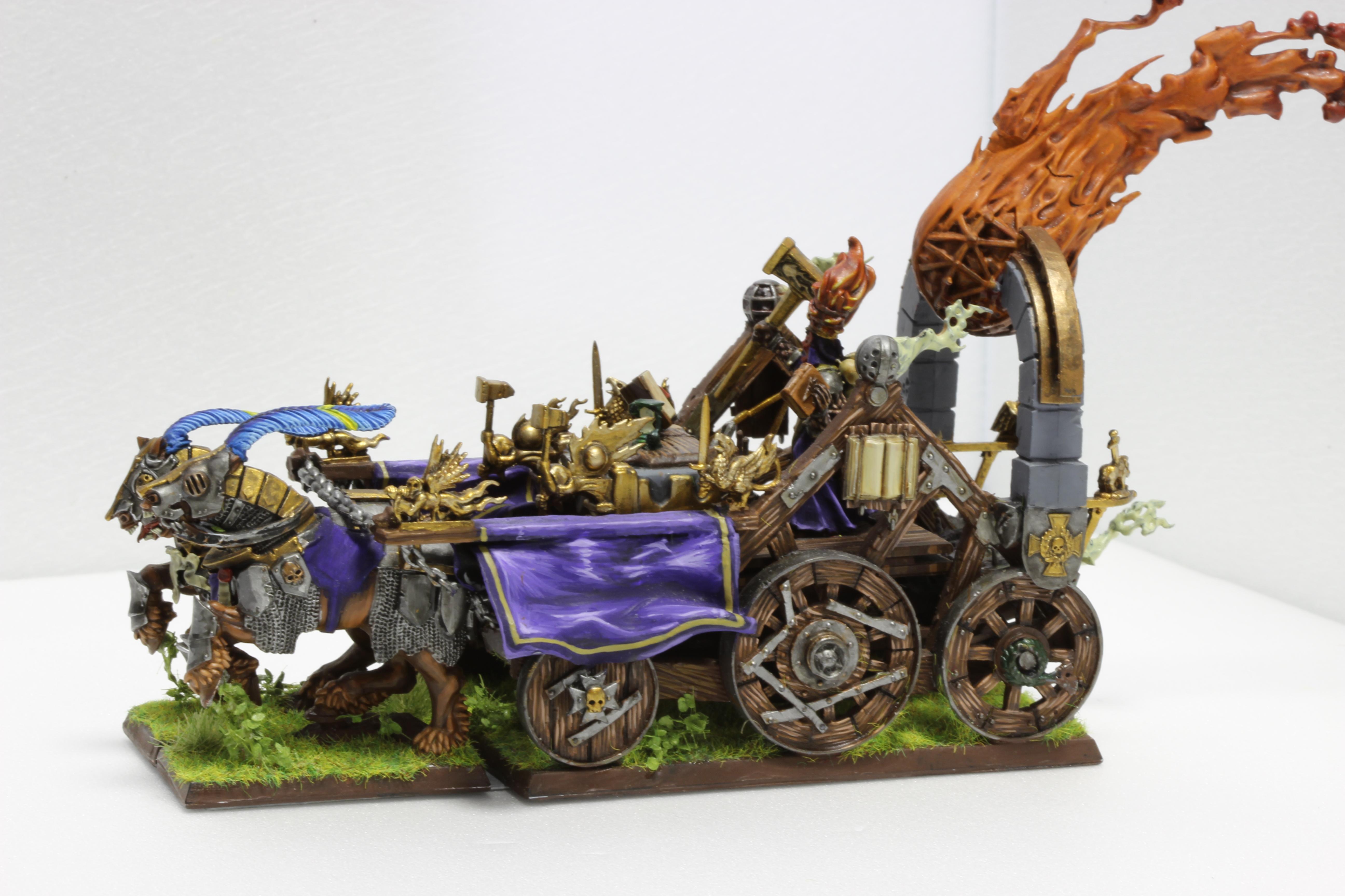 Altar, Conversion, Empire, Priest, Sigmar, Wagon, Warhammer Fantasy