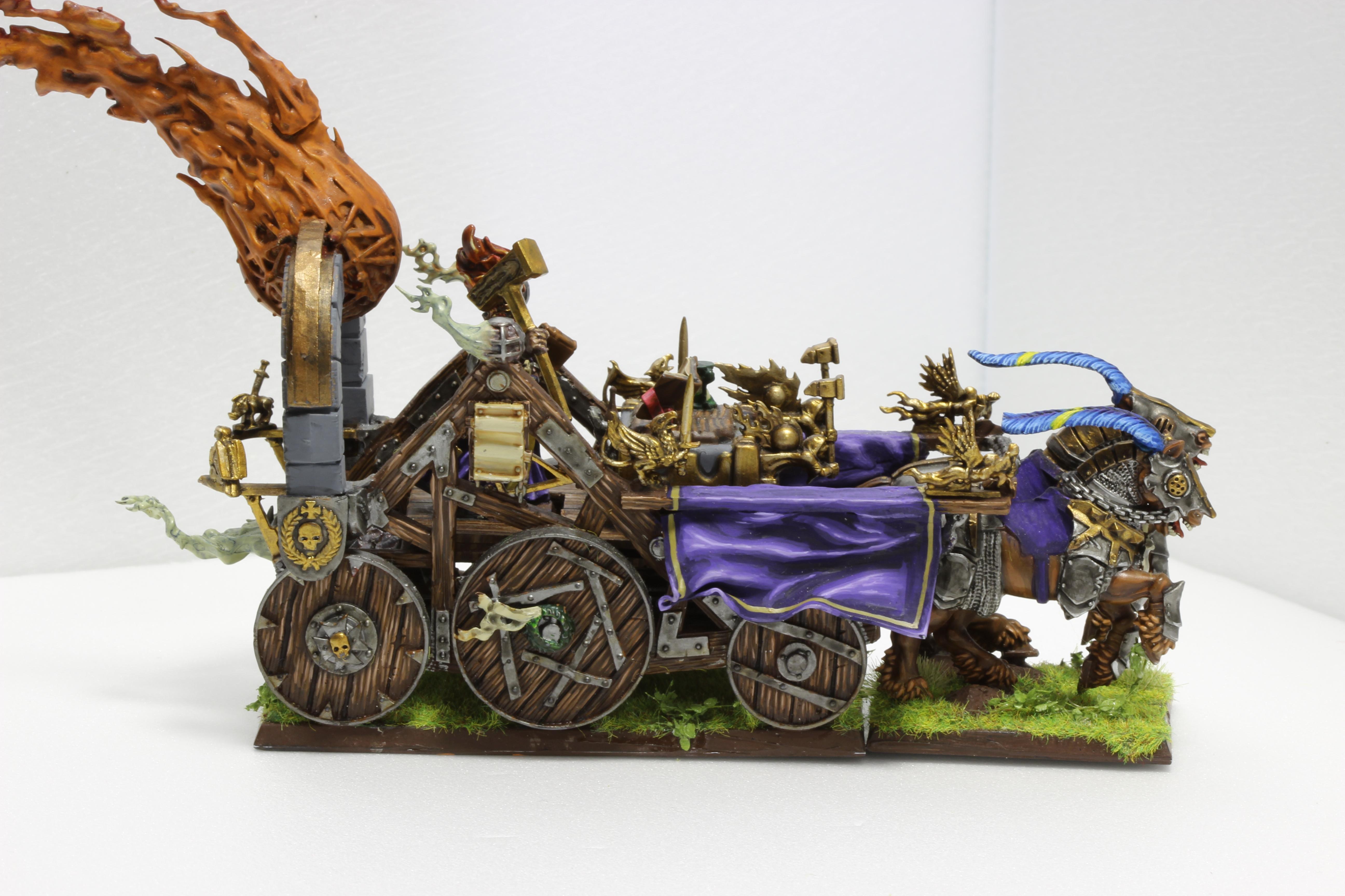 Altar, Conversion, Empire, Priest, Sigmar, Wagon, Warhammer Fantasy