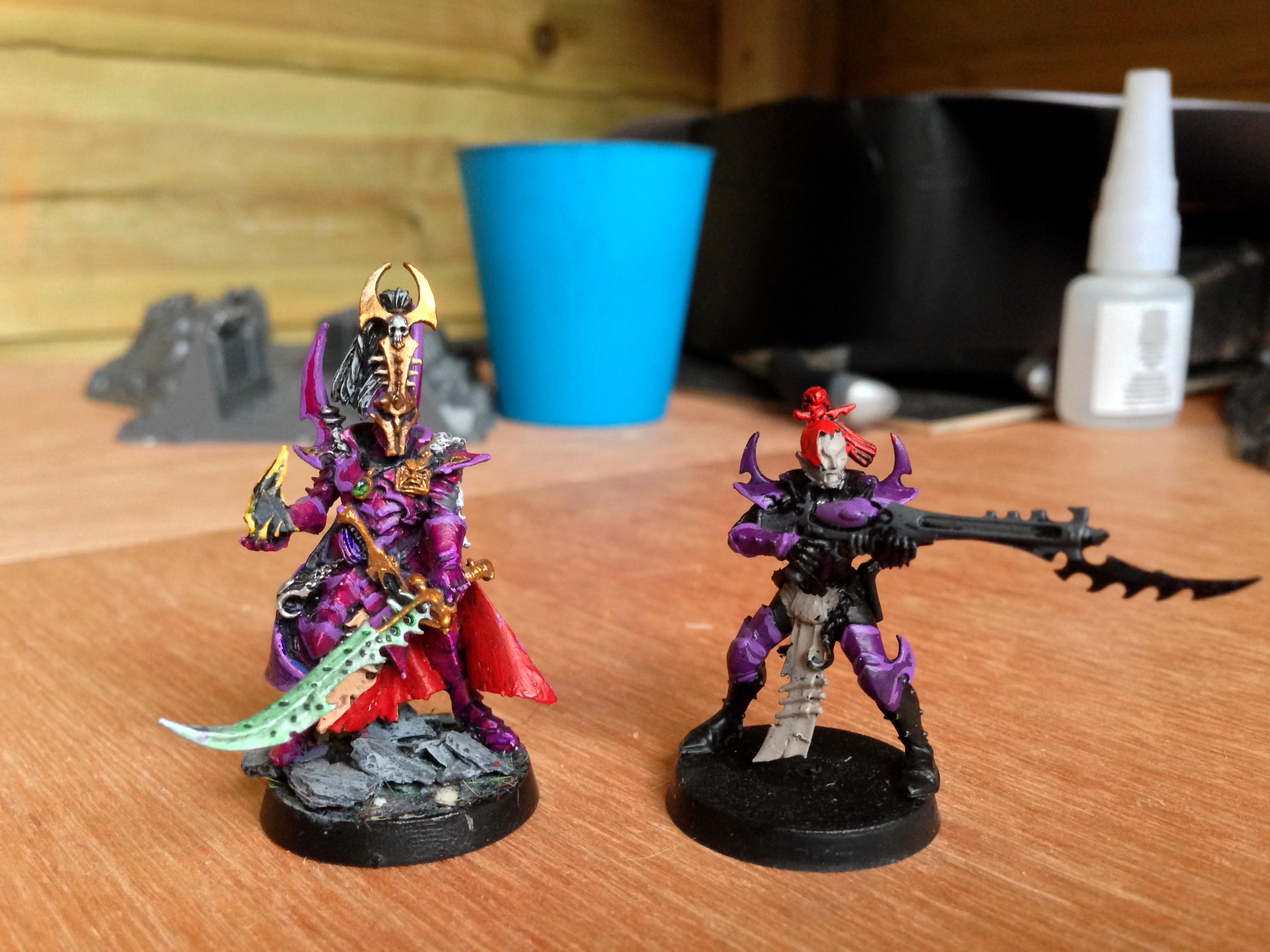 Archon, Dark Eldar, Drukari, Kabalite, Purple