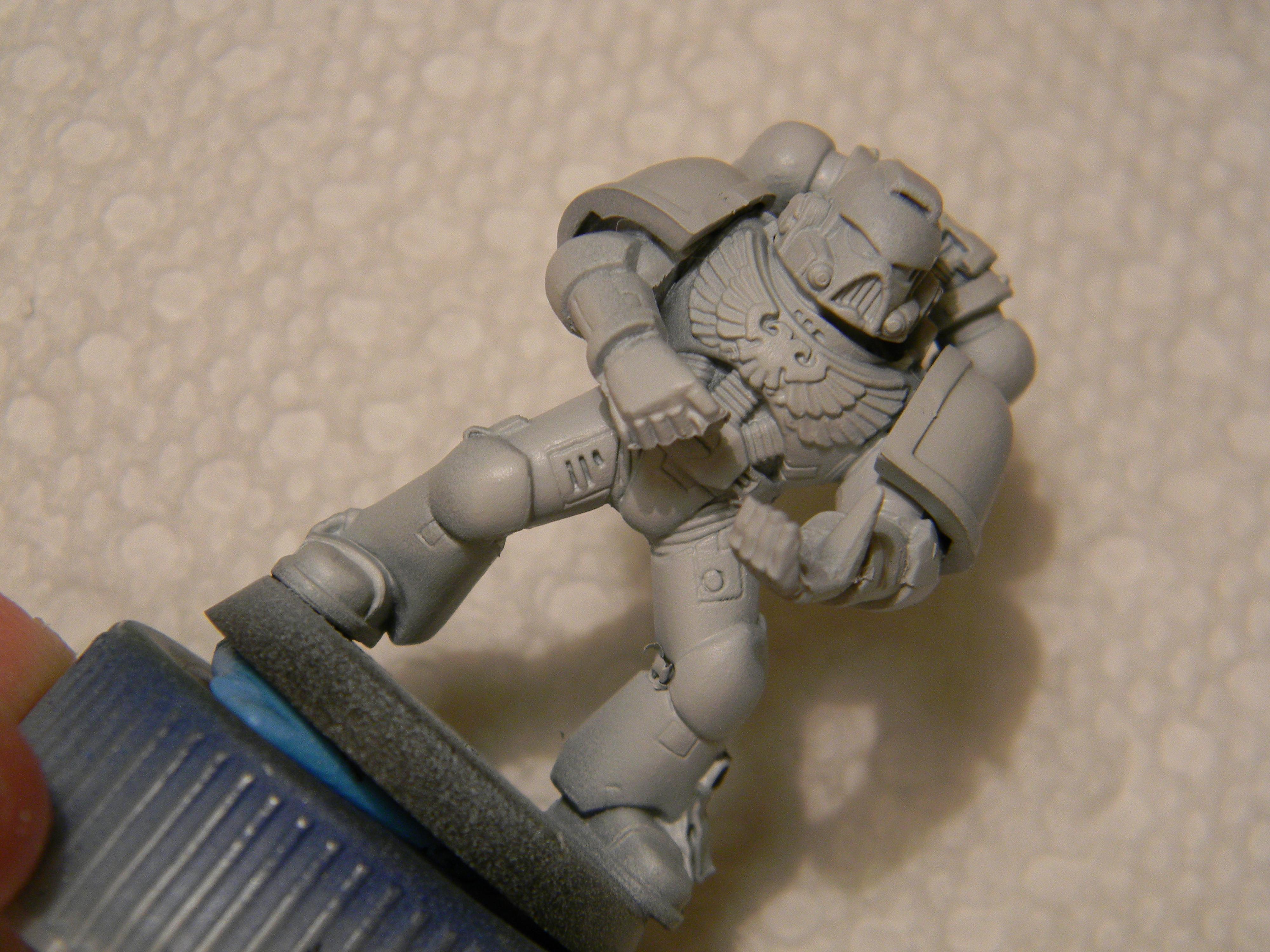 Primed with Vallejo model air primer