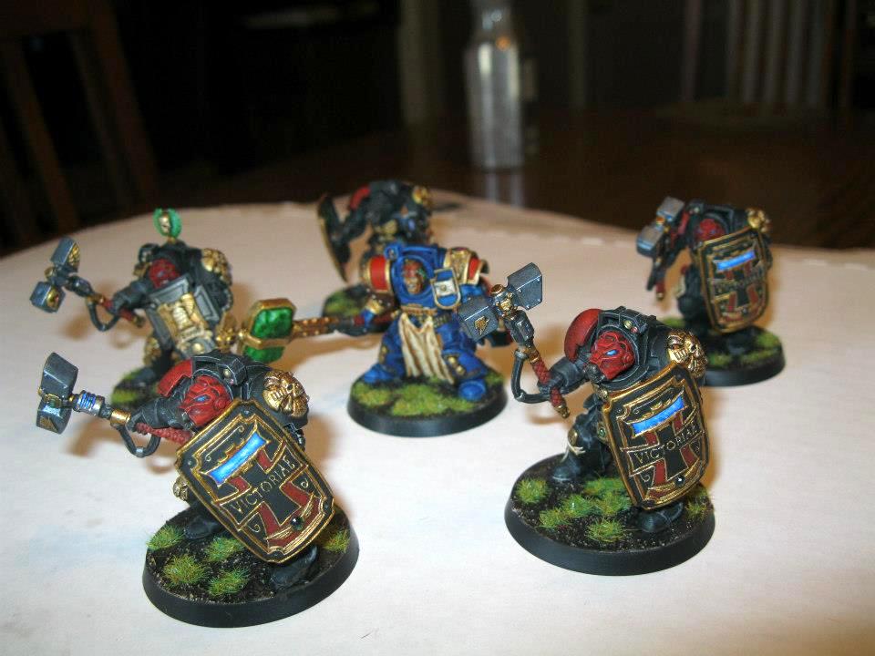 Librarians, Space Marines, Sternguard, Terminator Armor