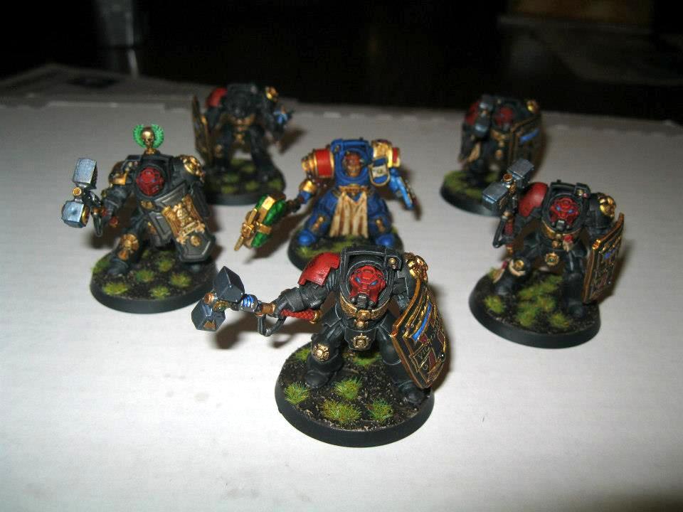 Librarians, Space Marines, Sternguard, Terminator Armor