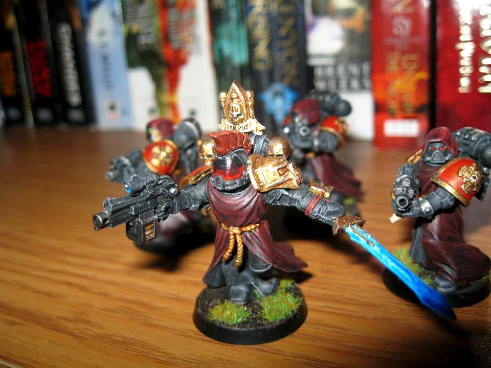 Librarians, Space Marines, Sternguard, Terminator Armor