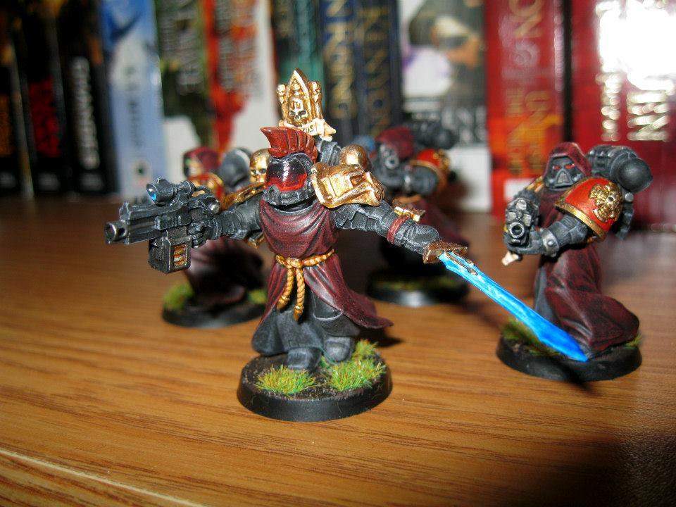 Librarians, Space Marines, Sternguard, Terminator Armor