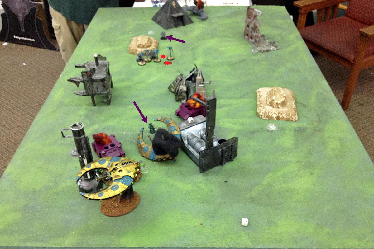 Battle Report, Necrons, Space Marines, Warhammer 40,000