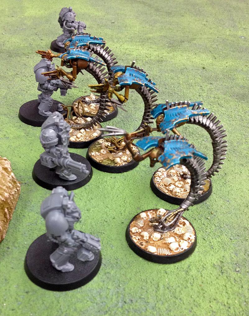 Battle Report, Necrons, Space Marines, Warhammer 40,000