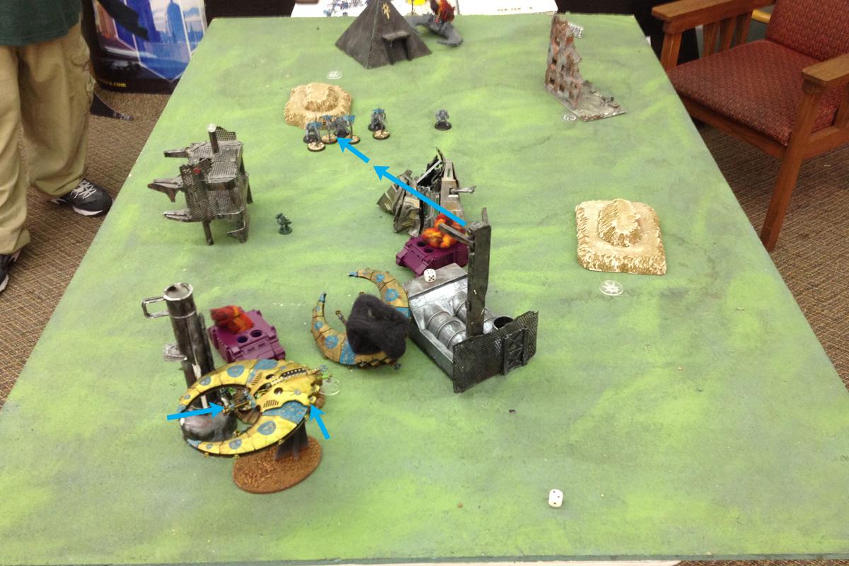 Battle Report, Necrons, Space Marines, Warhammer 40,000