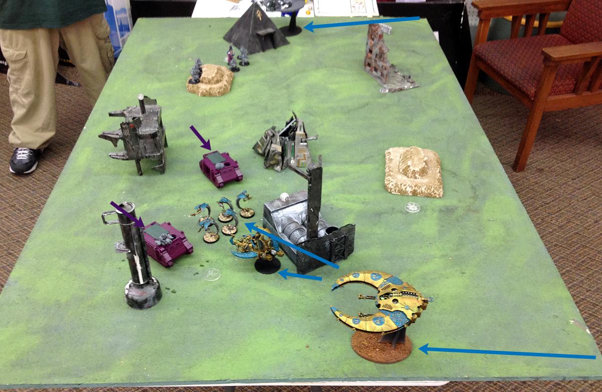 Battle Report, Necrons, Space Marines, Warhammer 40,000