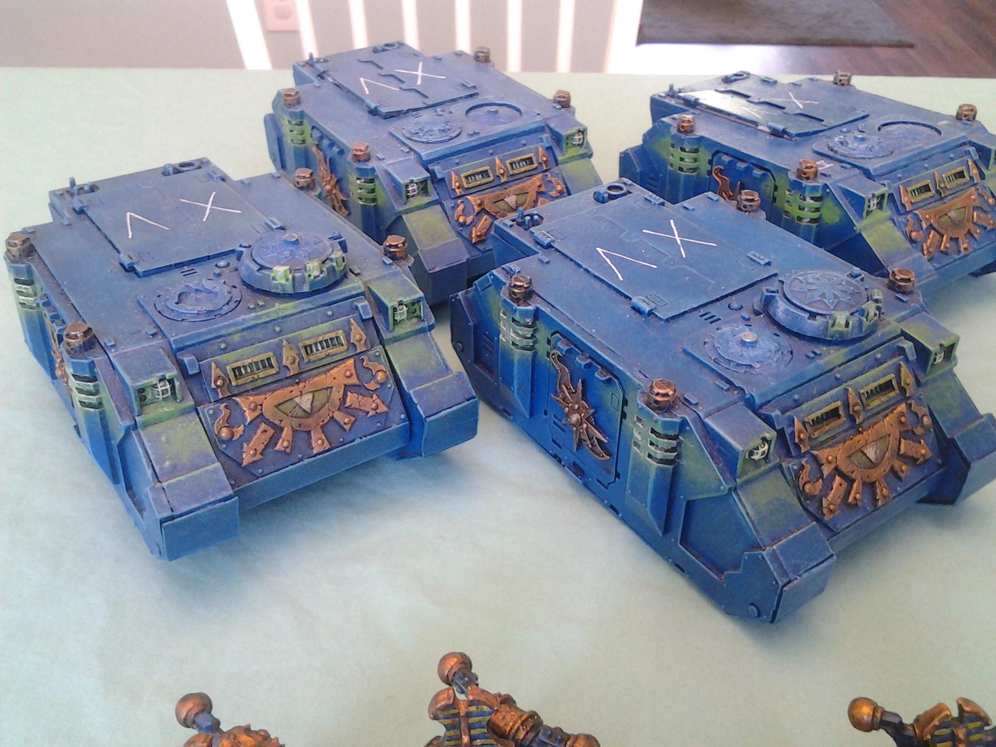 Chaos Space Marines, Rhino, Thousand Sons