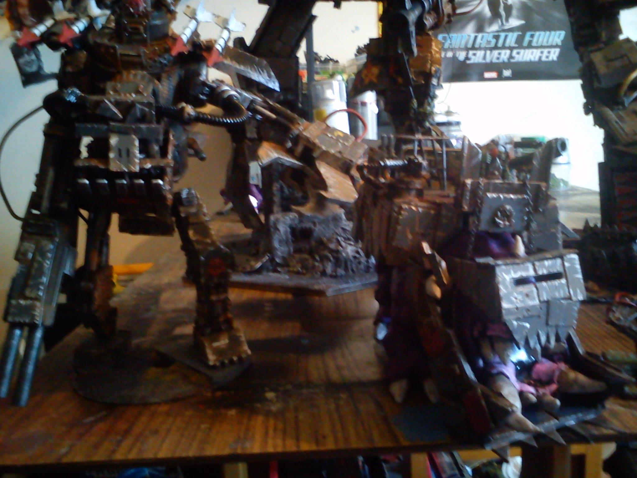 Conversion, Orks, Scratch Build, Squiggoth