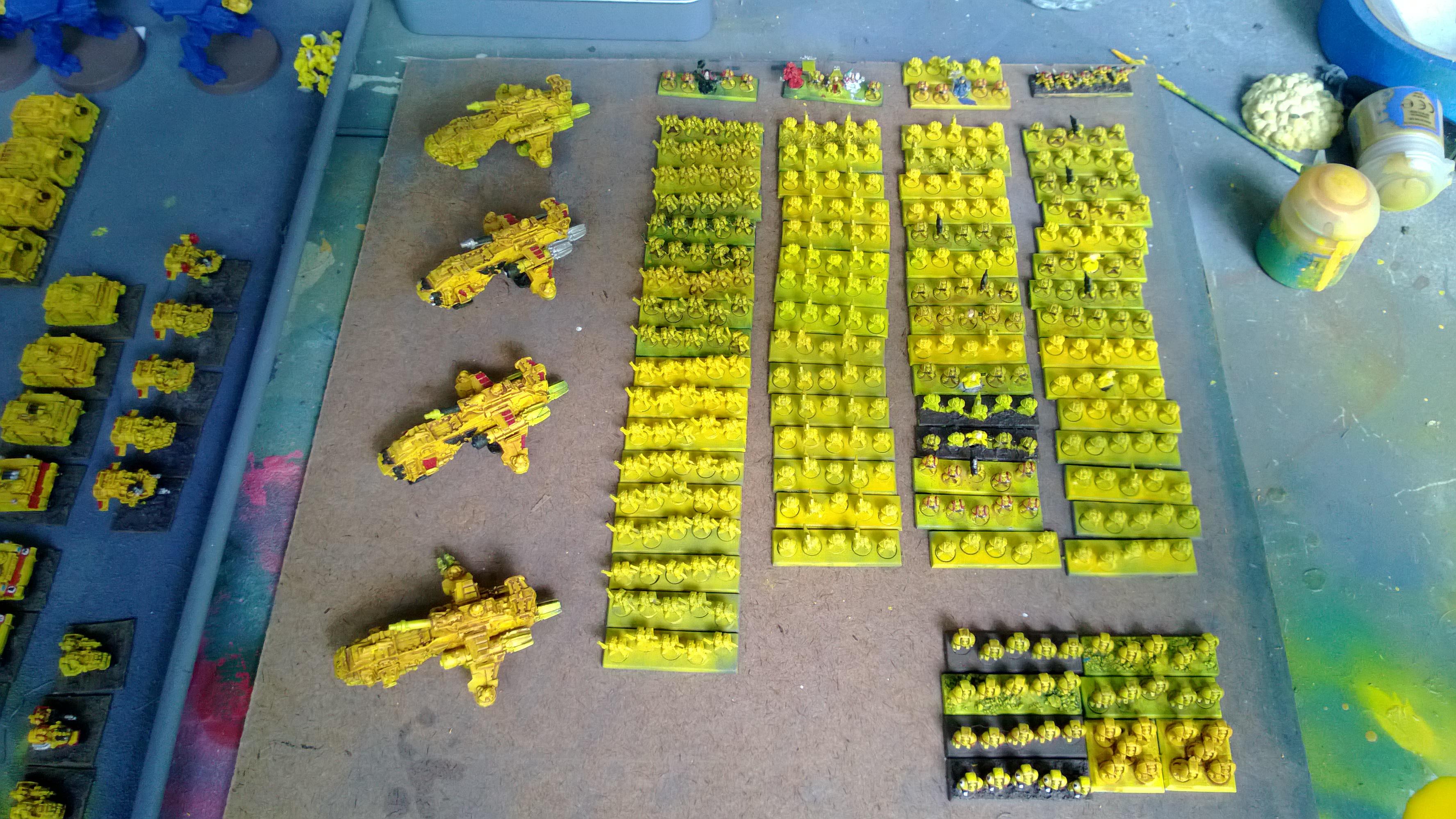 Army, Epic, Imperial Fists, Space Marines, Warhammer 40,000