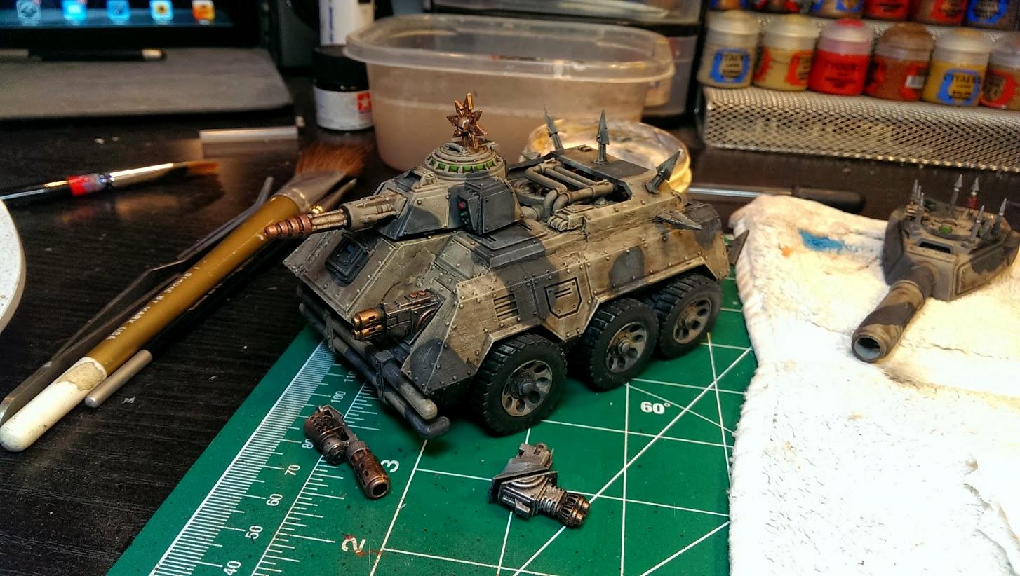 Bane Wolf, Chaos Renegade Guard, Chapterhouse, Devil Dog, Hellhound, Imperial Guard, Iron Warrior Allies, Traitor Guard, Wheeled