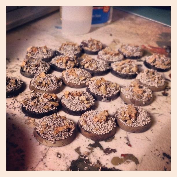 WIP Blood Angel bases