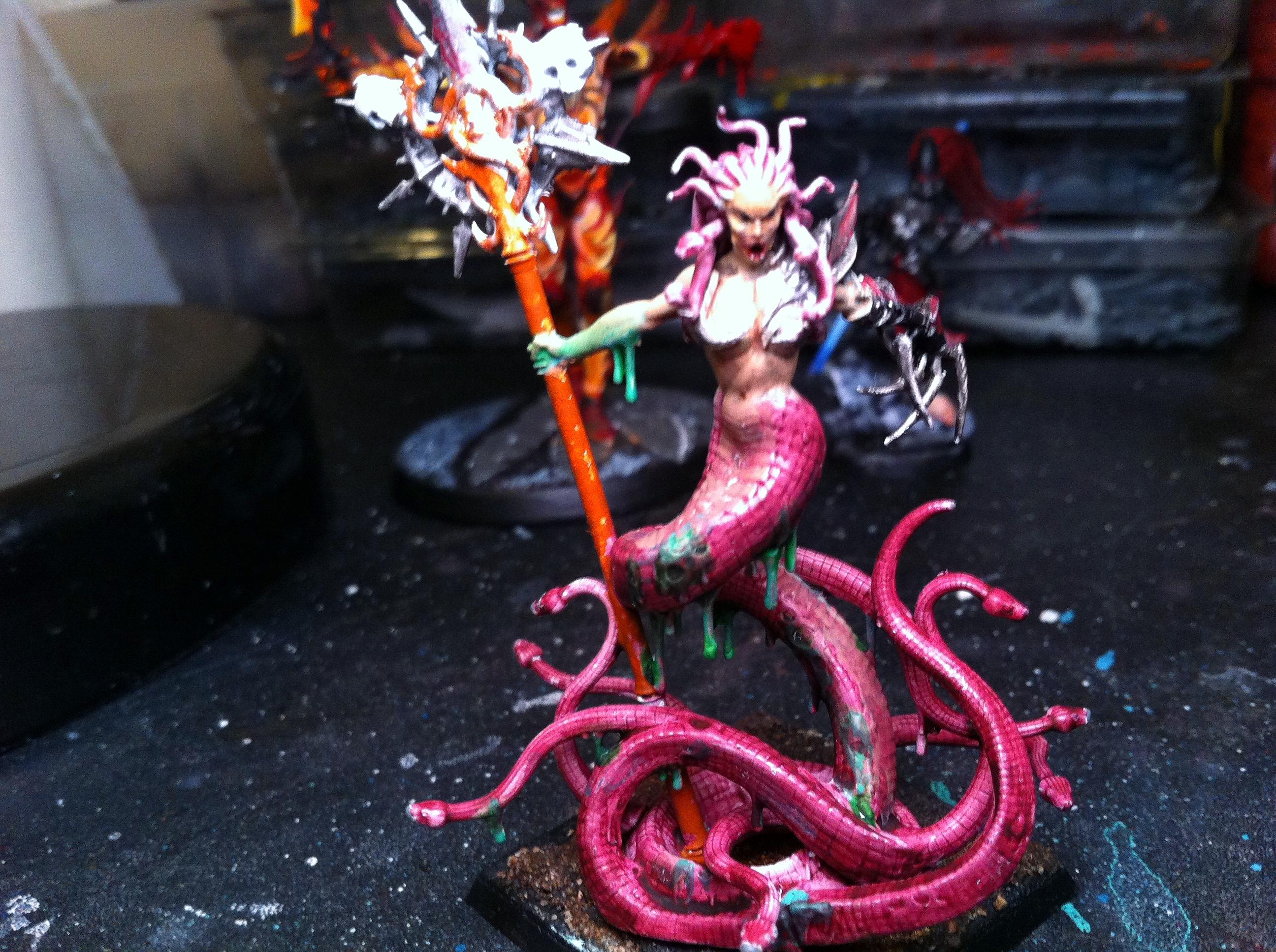 Daemon Prince, Daemons, Female, Slaanesh