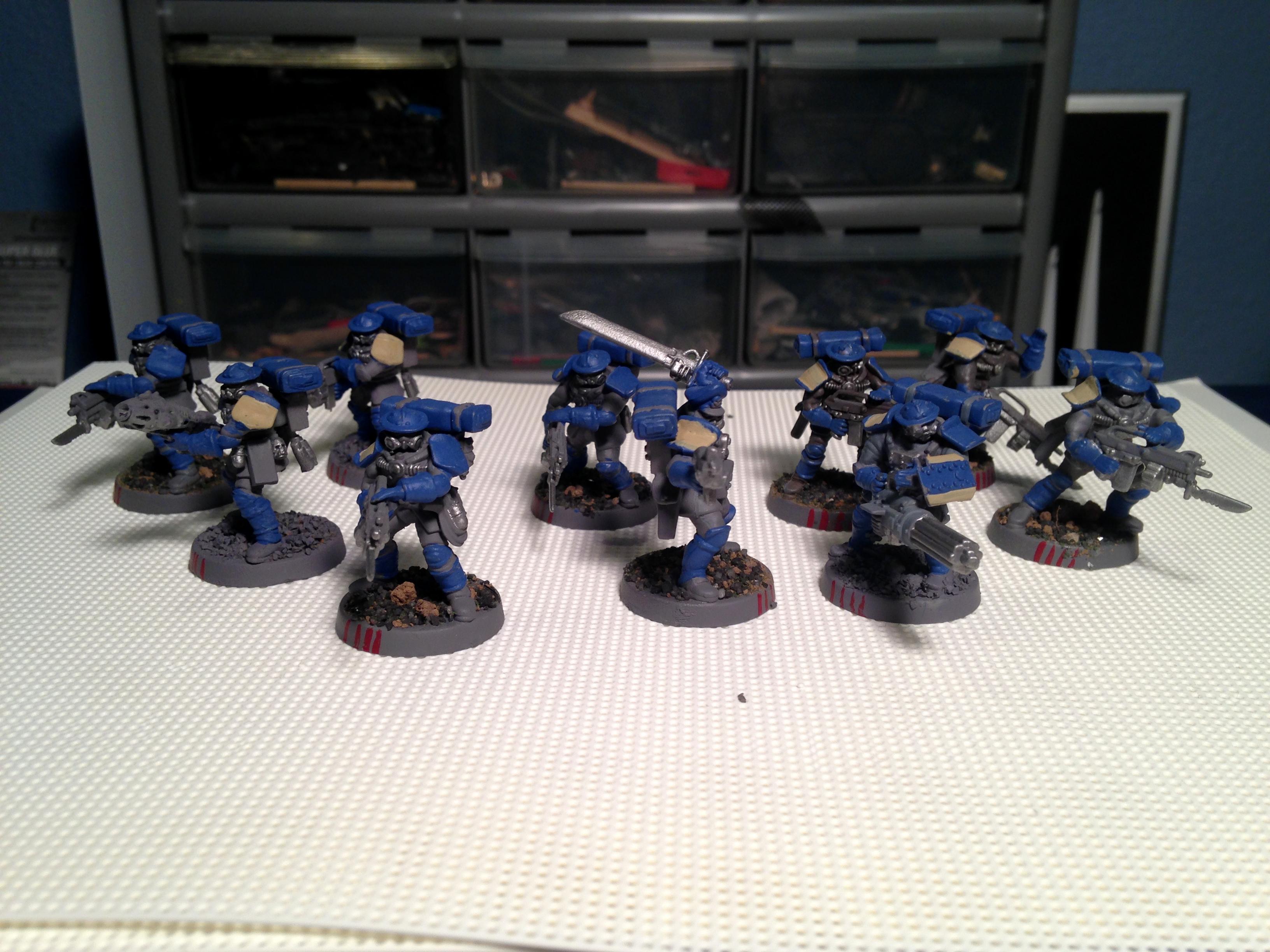 Imperial Guard, Infantry, Regulars, Warzone