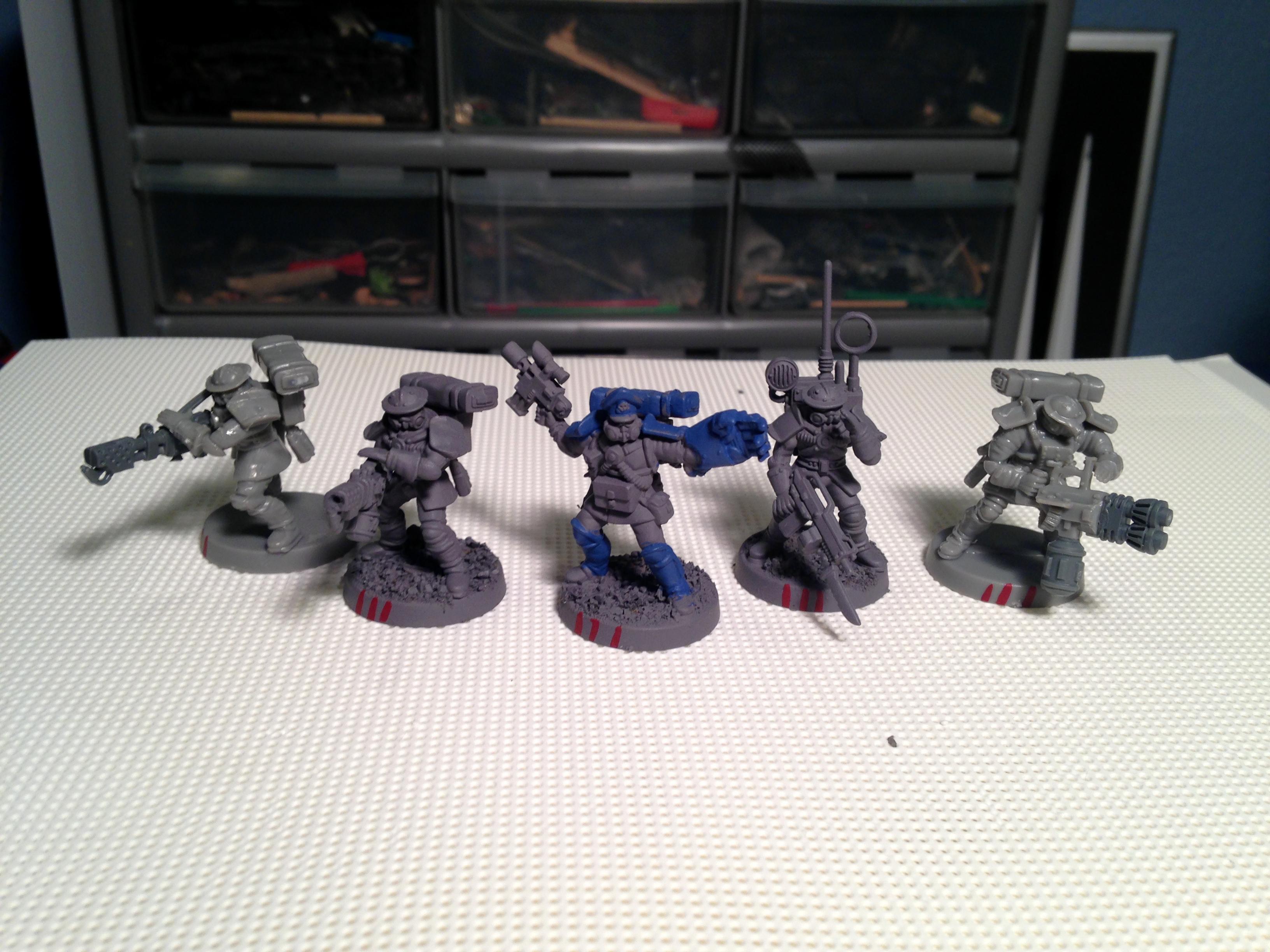 Command Squad, Count-as, Imperial Guard, Regulars, Warzone