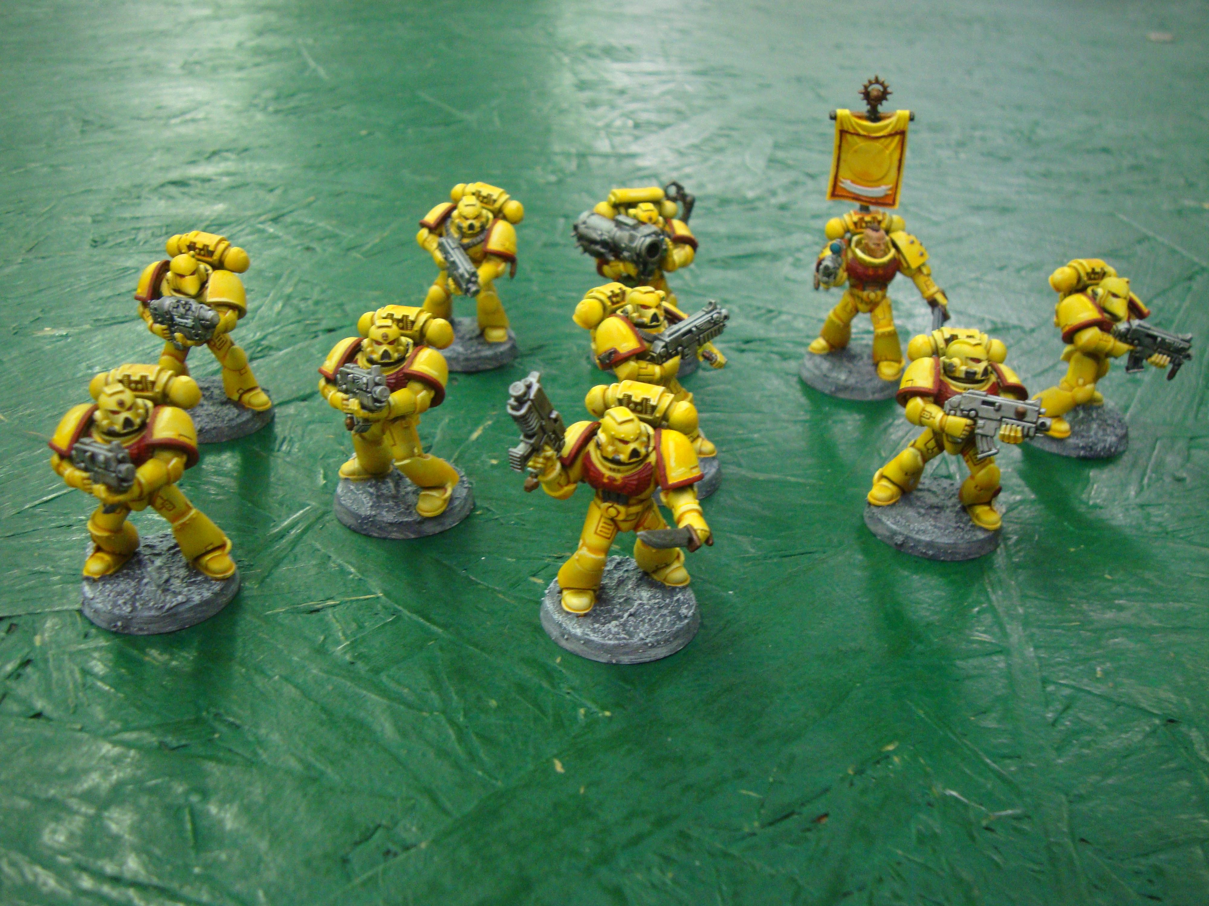 Imperial Fists, Space Marines, Yellow