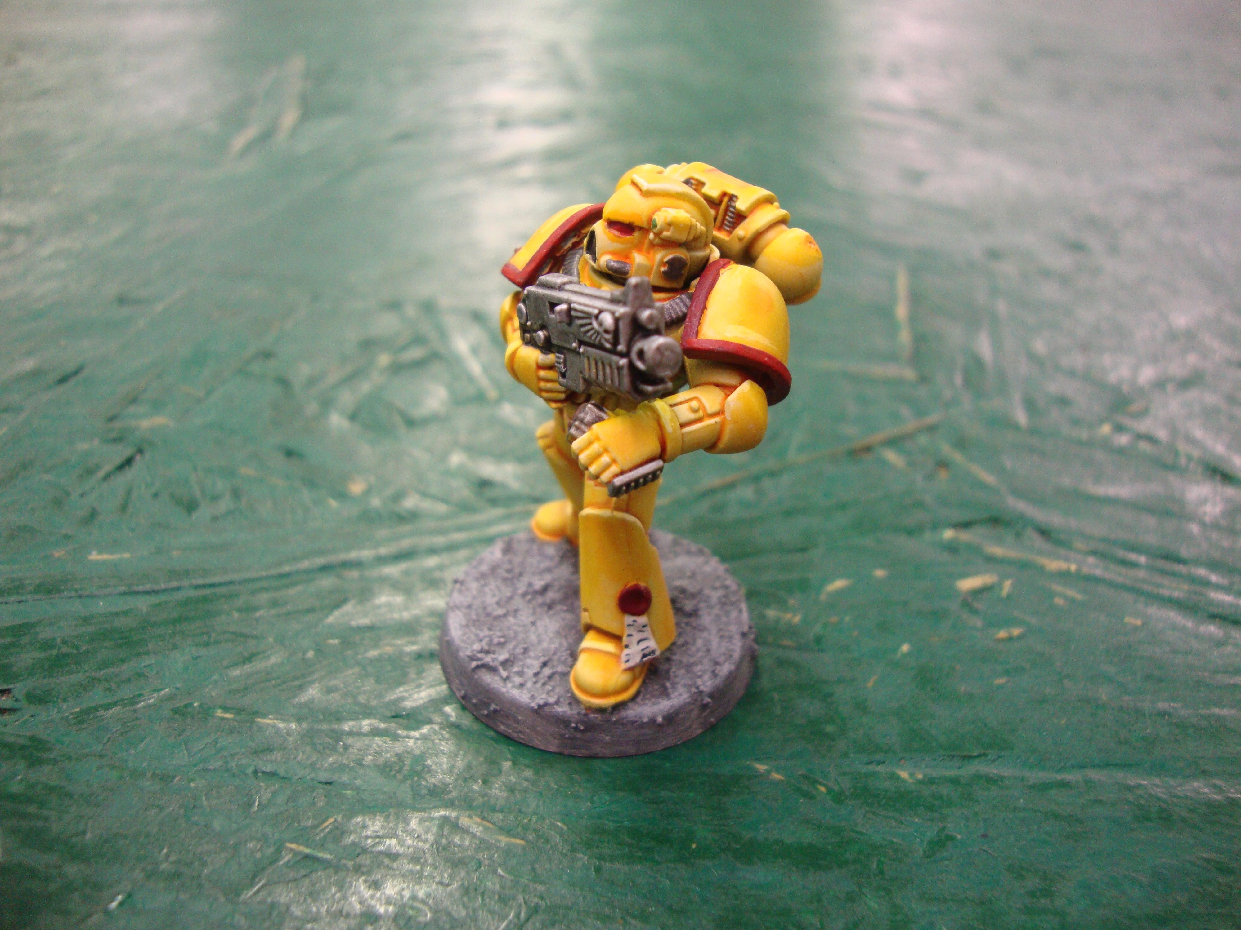 Imperial Fists, Space Marines, Yellow