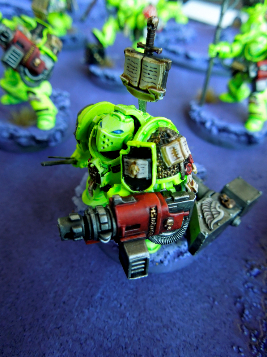 Coteaz, Draigo, Draigowing, Dreadknight, Dreadknights, Grey Knights, Neon Green, Neon Yellow, Steve
