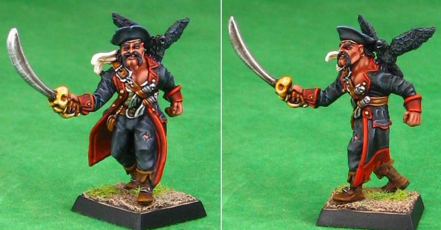 Pirate, Pirates, Reaper Models, Warhammer Fantasy