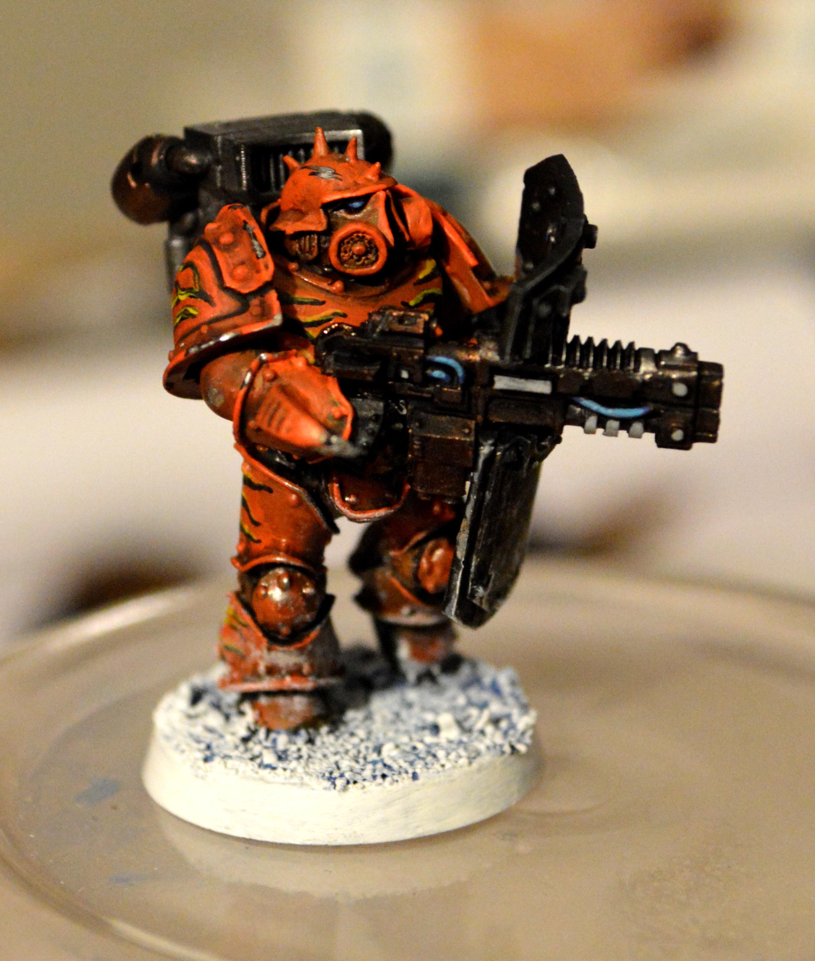 Badab War, Ice World, Jump Pack, Space Marines, Tiger Claws, Volkite, Warhammer 40,000