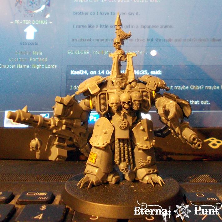 Behemoths, Centurions, Chaos, Chaos Space Marines, Conversion, Counts As, Khorne, Khorne's Eternal Hunt, Obliterators, Warhammer 40,000, World Eaters