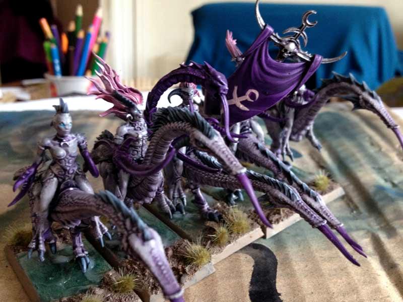 Daemonettes, Daemons, Seekers, Slaanesh, Warhammer Fantasy