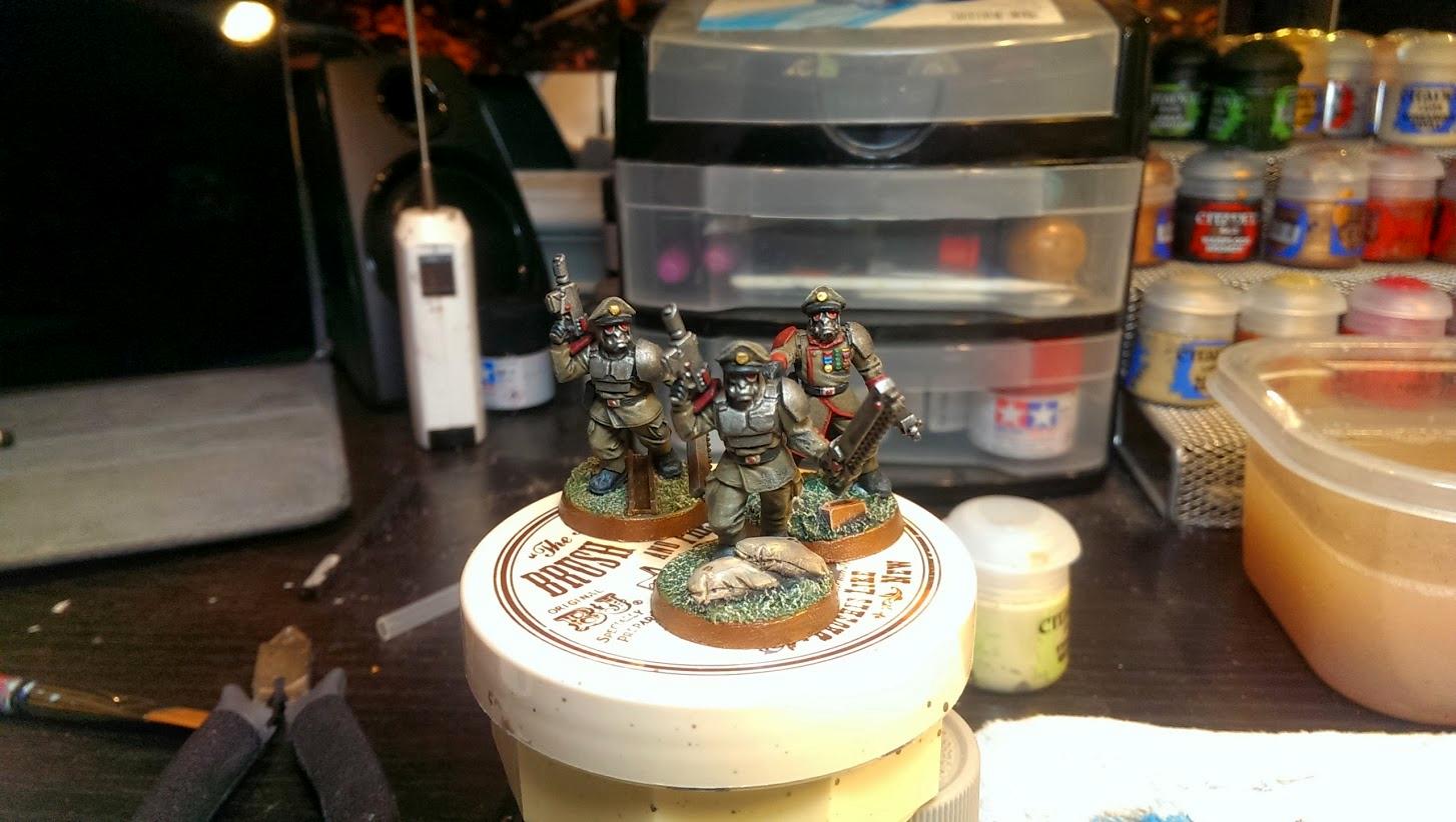 Chaos Renegades, Platoon Commander, Renegade Guard, Sergeant, Traitor Guard