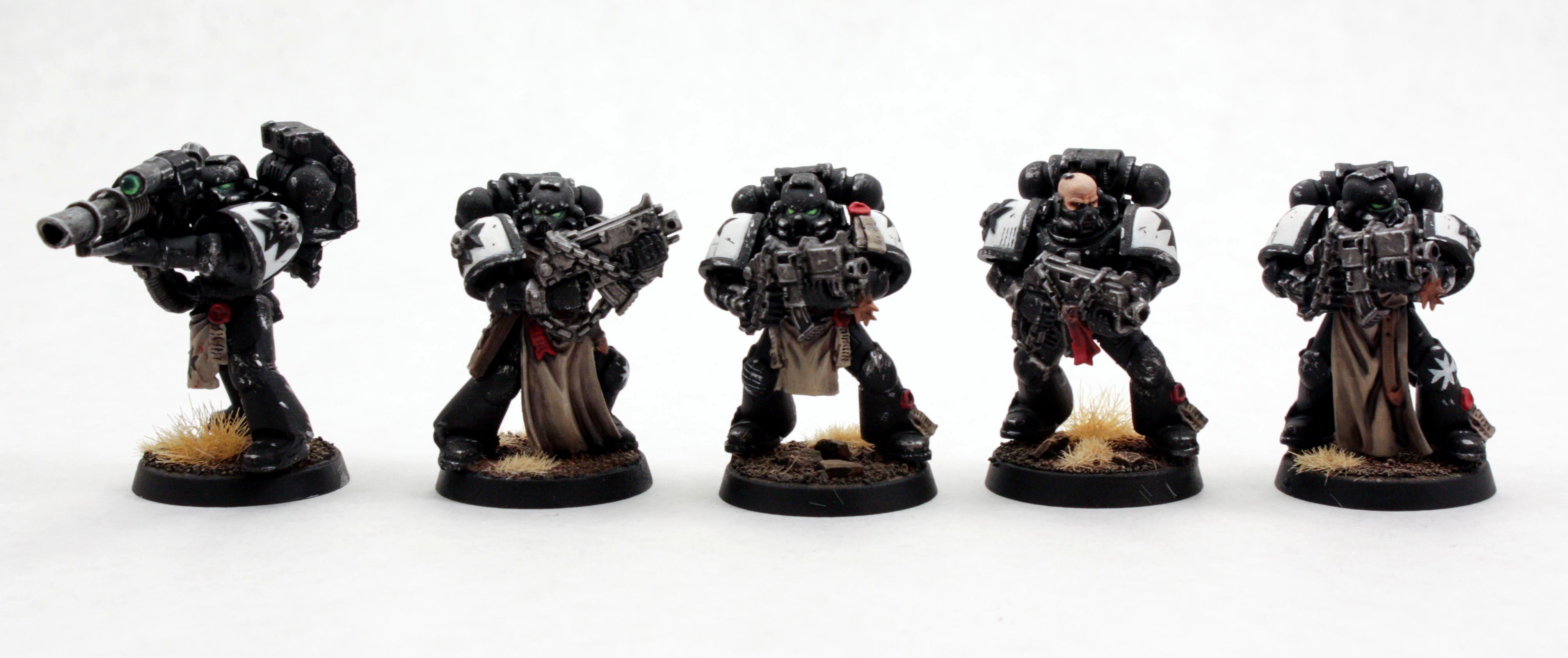 Black, Crusader, Space Marines, Tactical, Templars