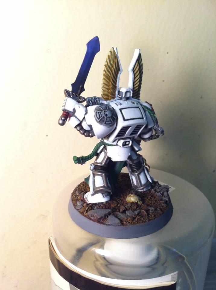 Dark Angels, Deathwing, Squad, Terminator Armor, White