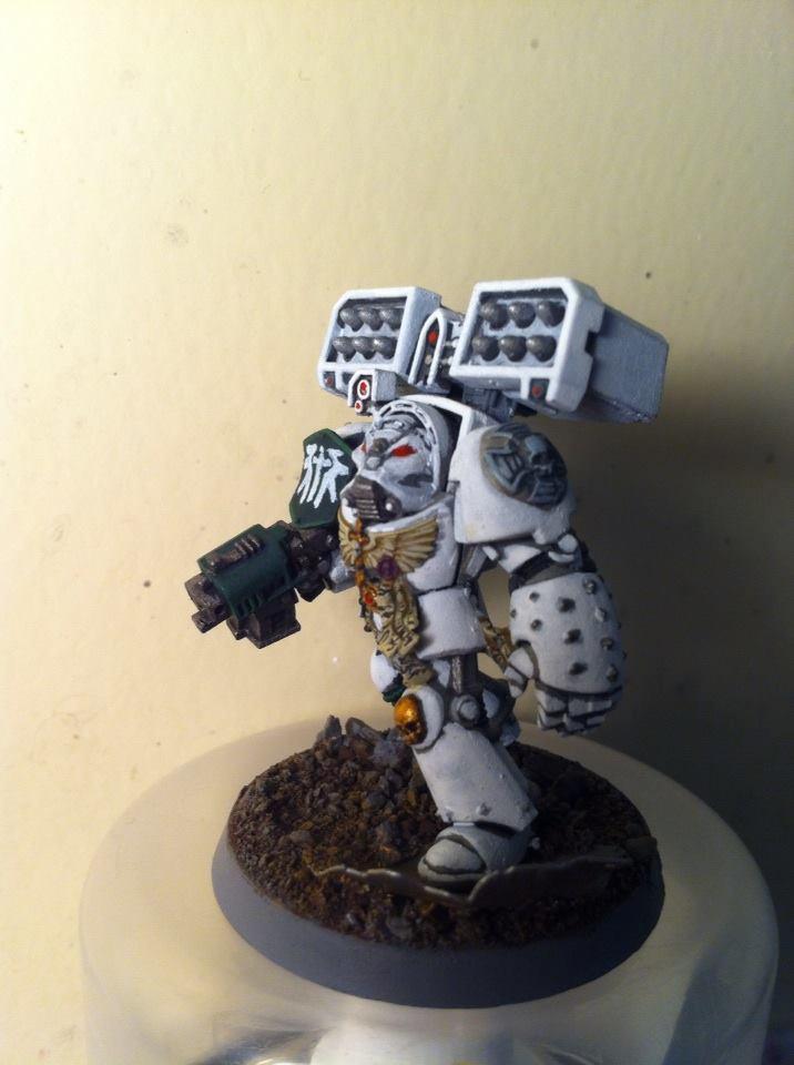 Dark Angels, Deathwing, Squad, Terminator Armor, White