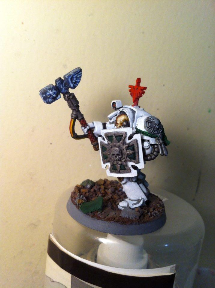 Dark Angels, Deathwing, Squad, Terminator Armor, White