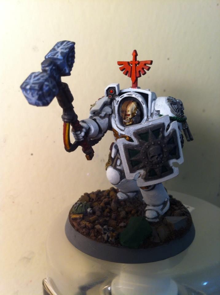 Dark Angels, Deathwing, Squad, Terminator Armor, White