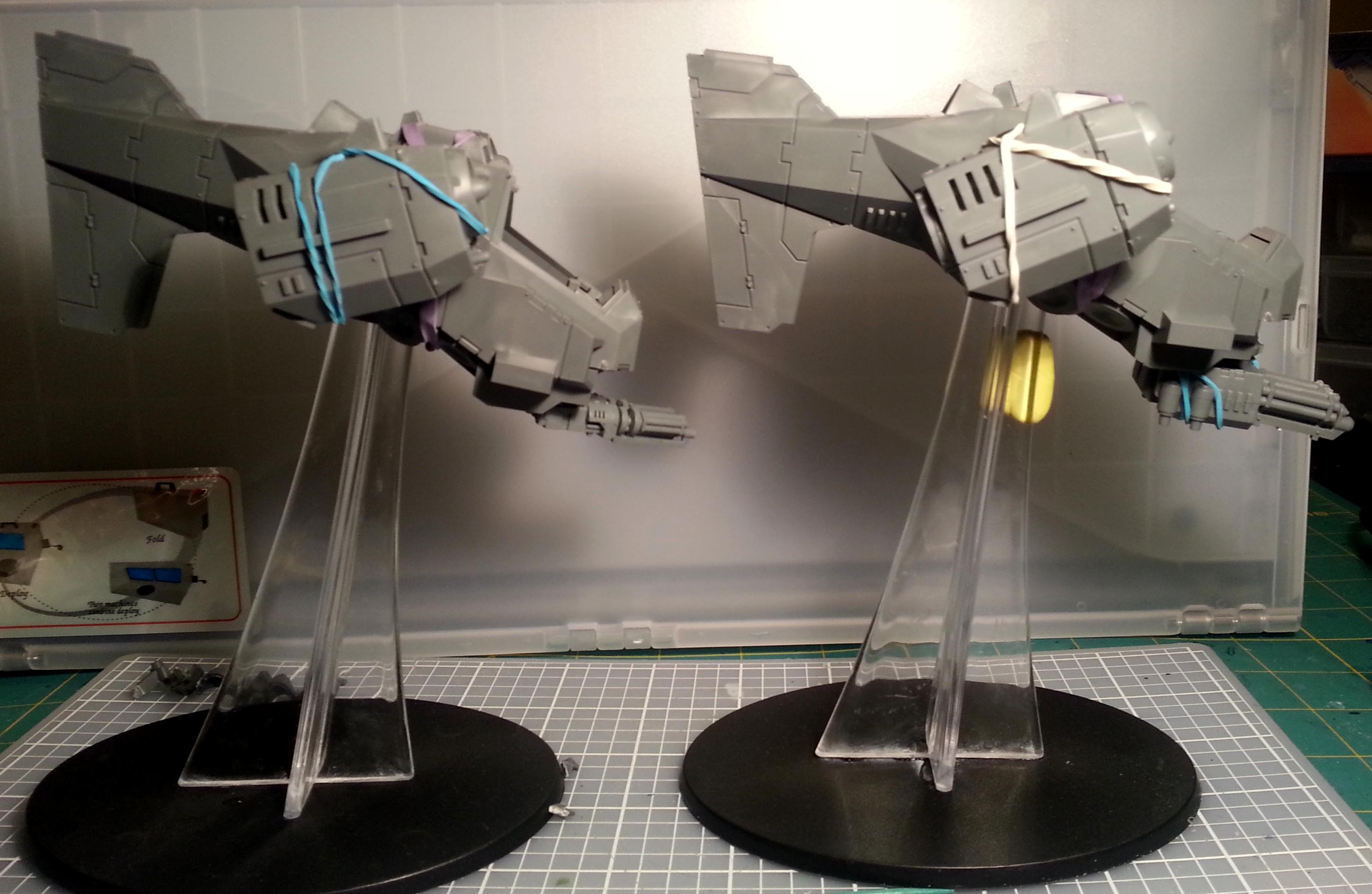 Conversion, Space Marines, Stormtalon, Warhammer 40,000, Work In Progress