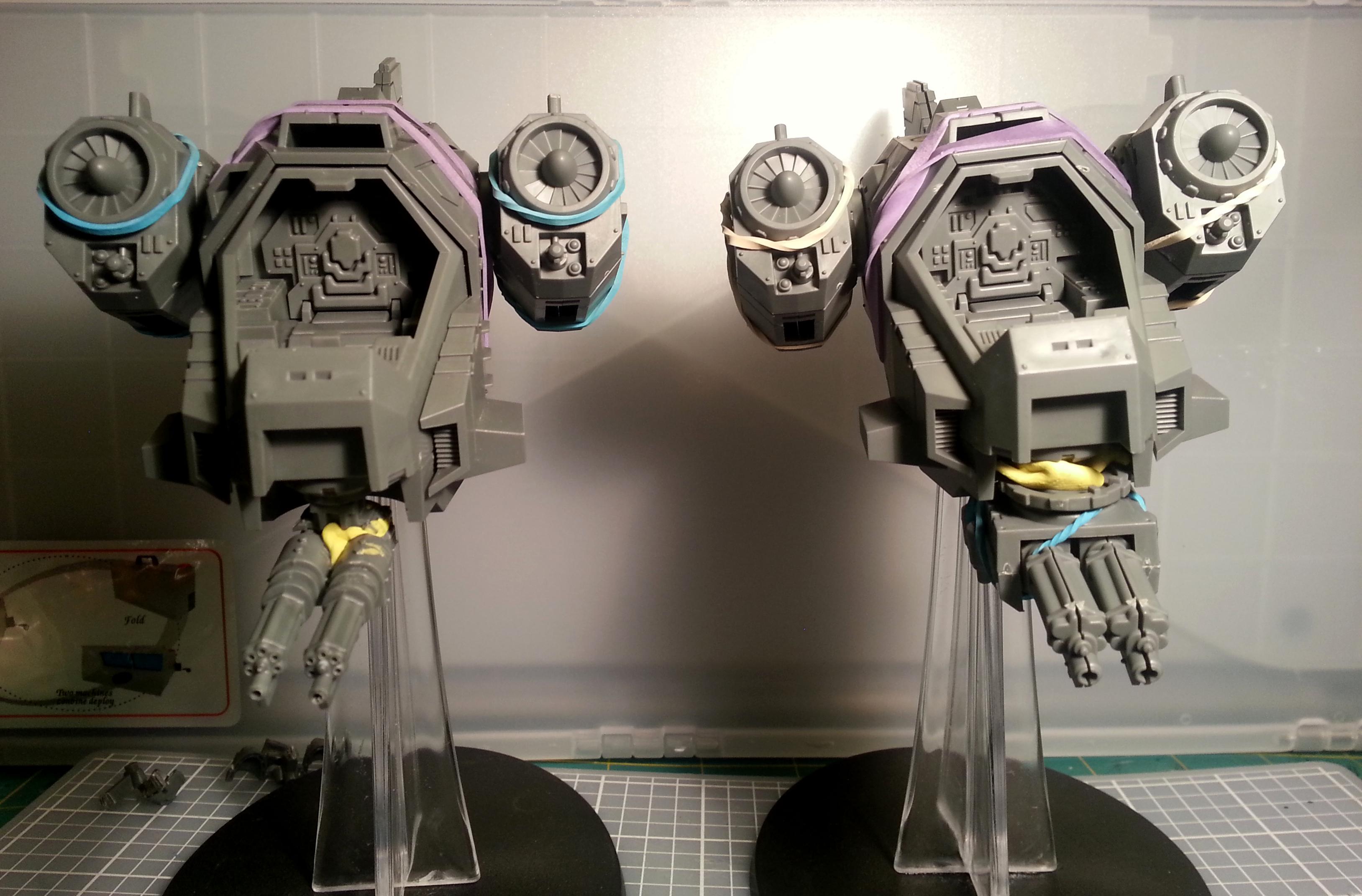 Conversion, Space Marines, Stormtalon, Warhammer 40,000, Work In Progress
