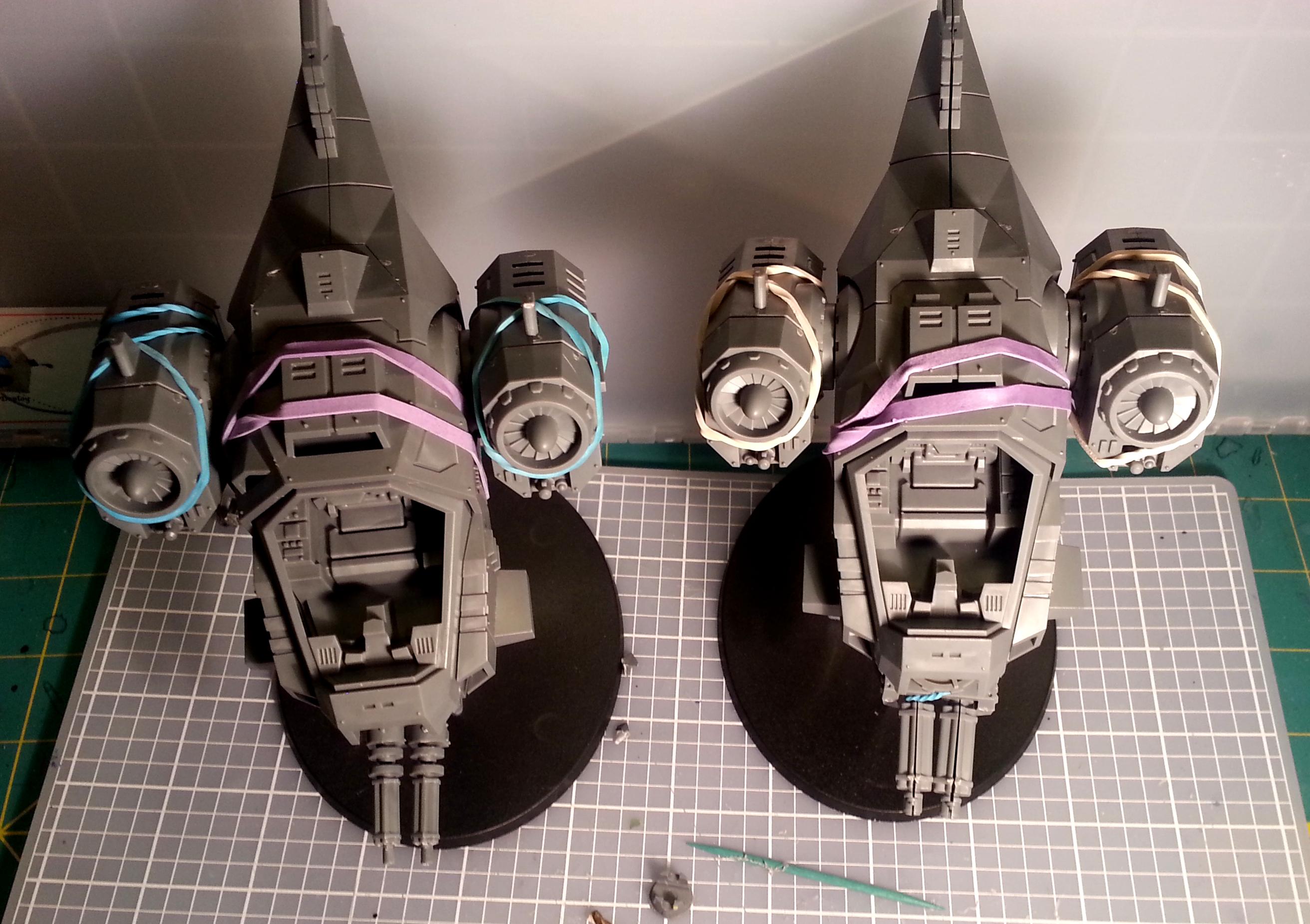 Conversion, Space Marines, Stormtalon, Warhammer 40,000, Work In Progress