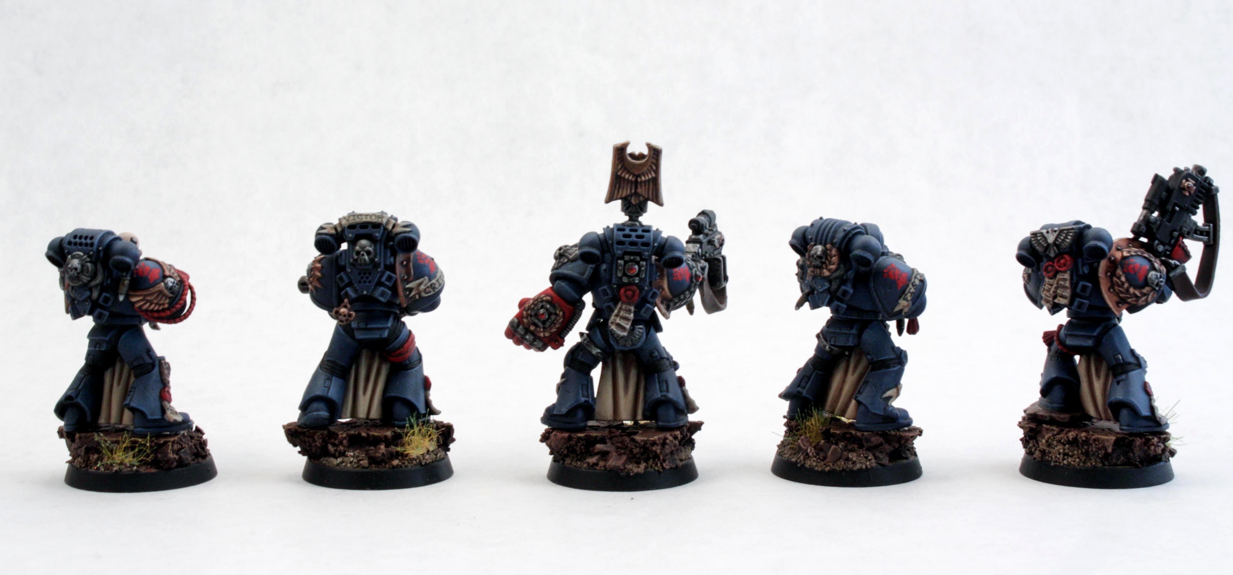 Crimson, Fist, Fists, Space Marines, Sternguard, Veteran