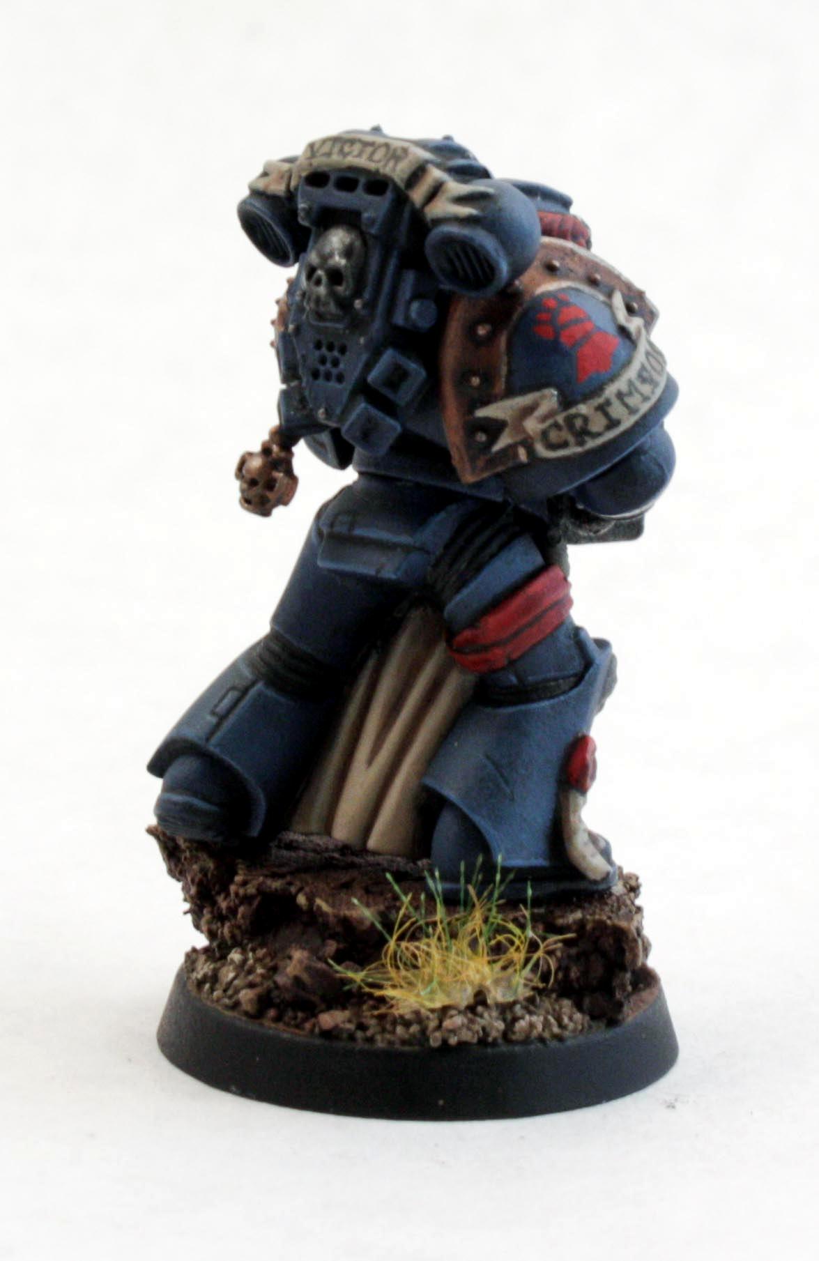 Crimson, Fist, Space Marines, Sternguard, Veteran